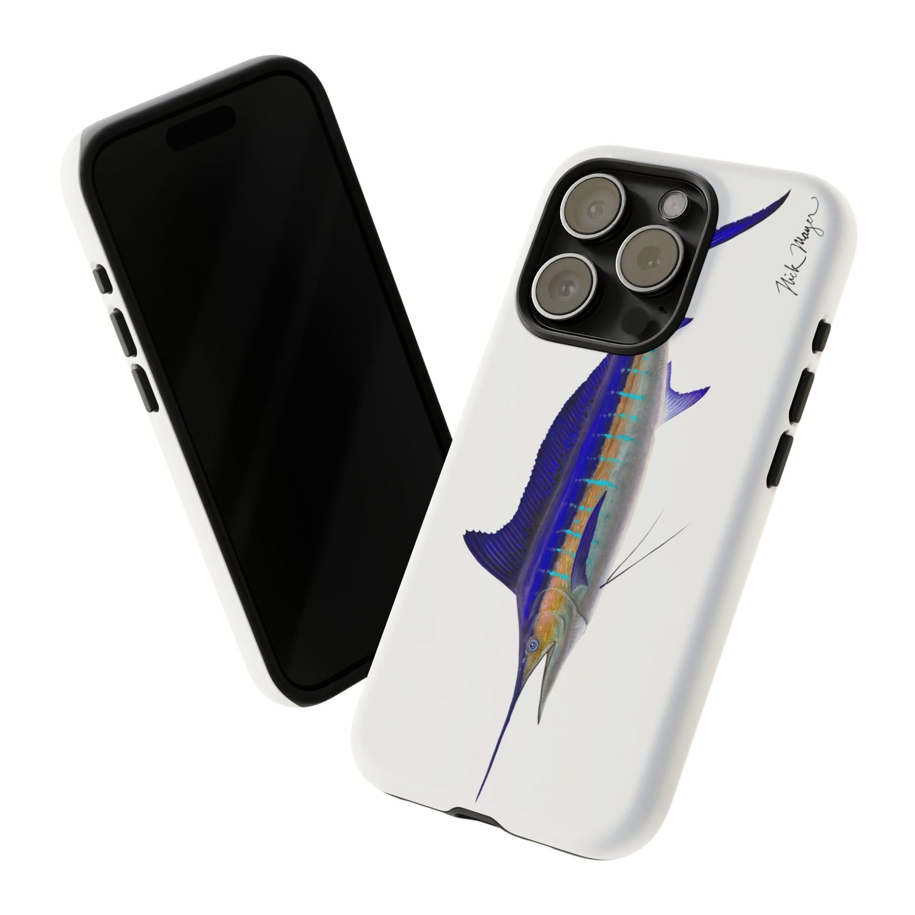 Striped Marlin iPhone 15 Case