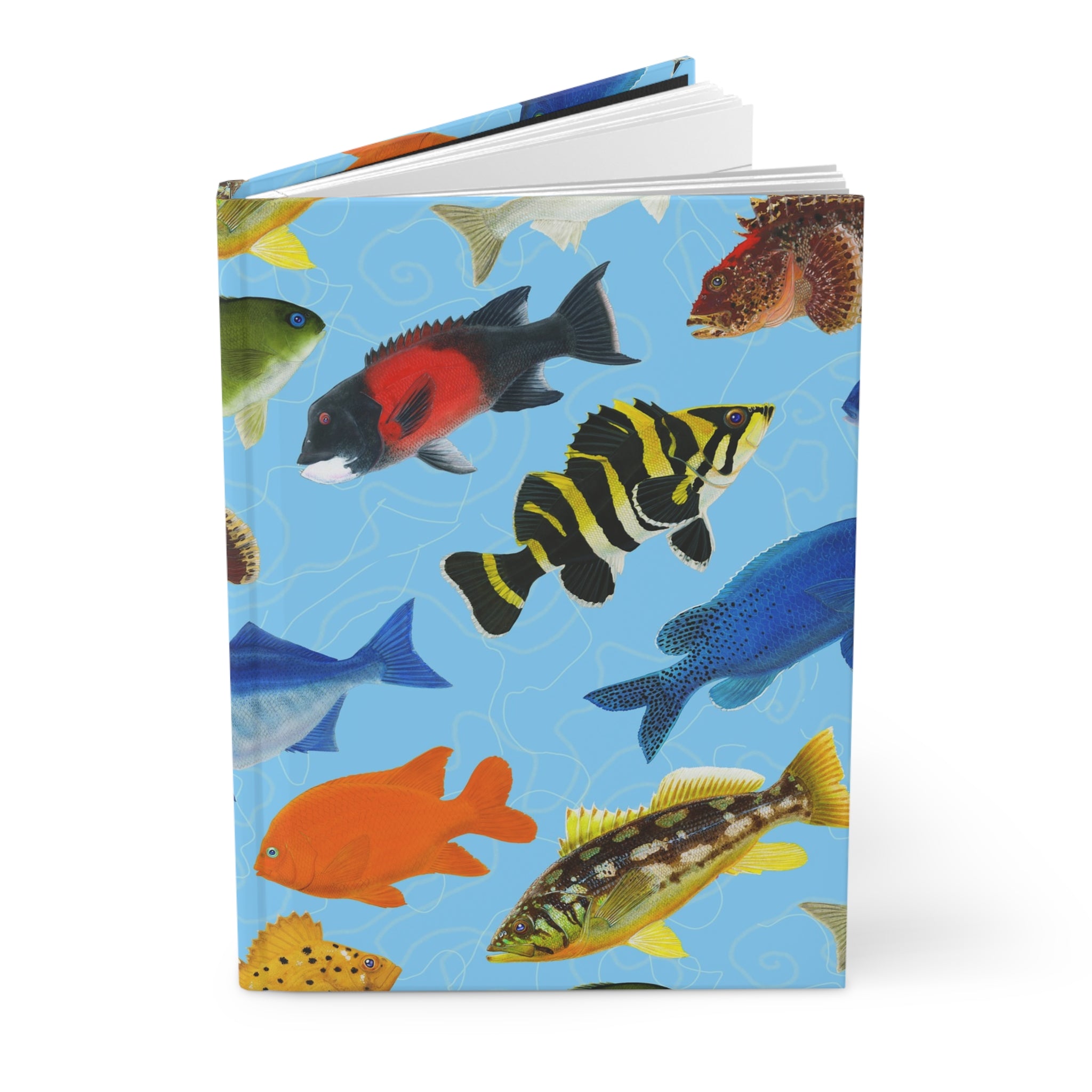 Pacific Fish Hardcover Journal/ Notebook