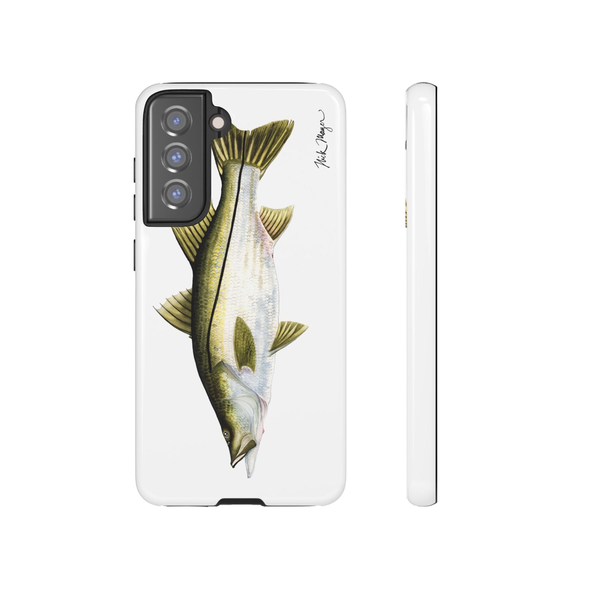 Snook White Phone Case (Samsung)
