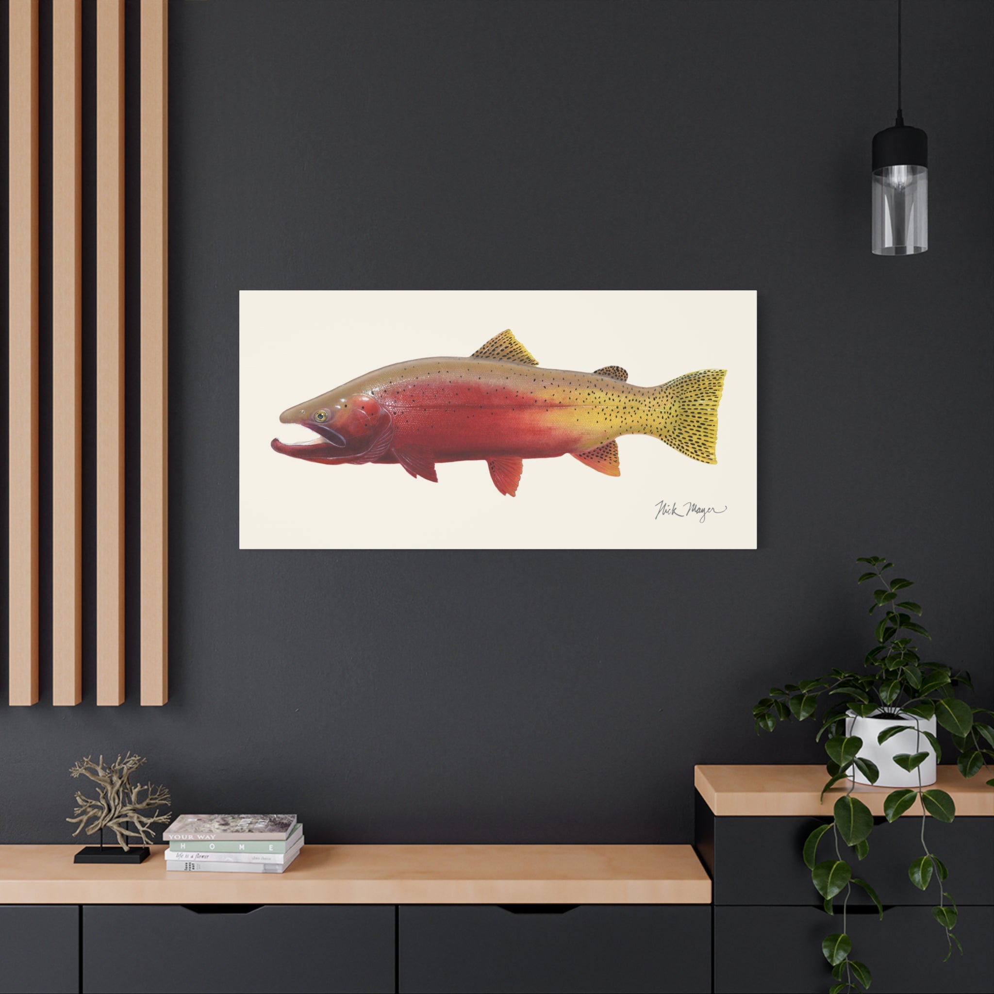 Cutthroat Trout II Canvas Print Printify
