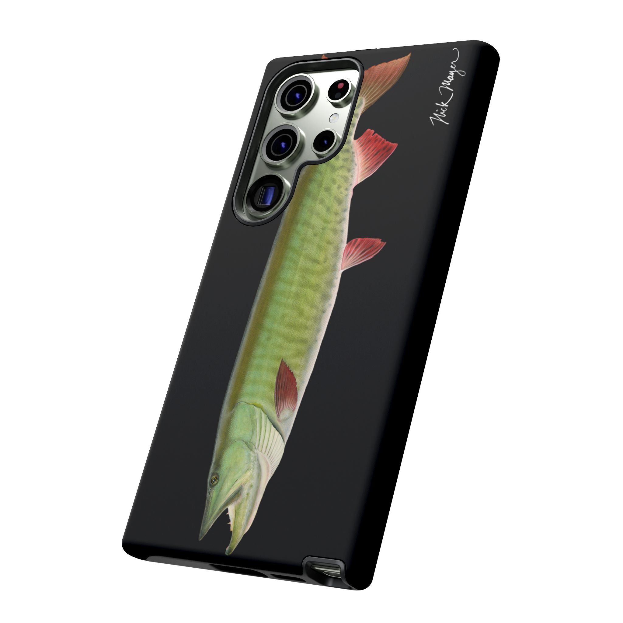 Trophy Muskie Black Phone Case (Samsung)