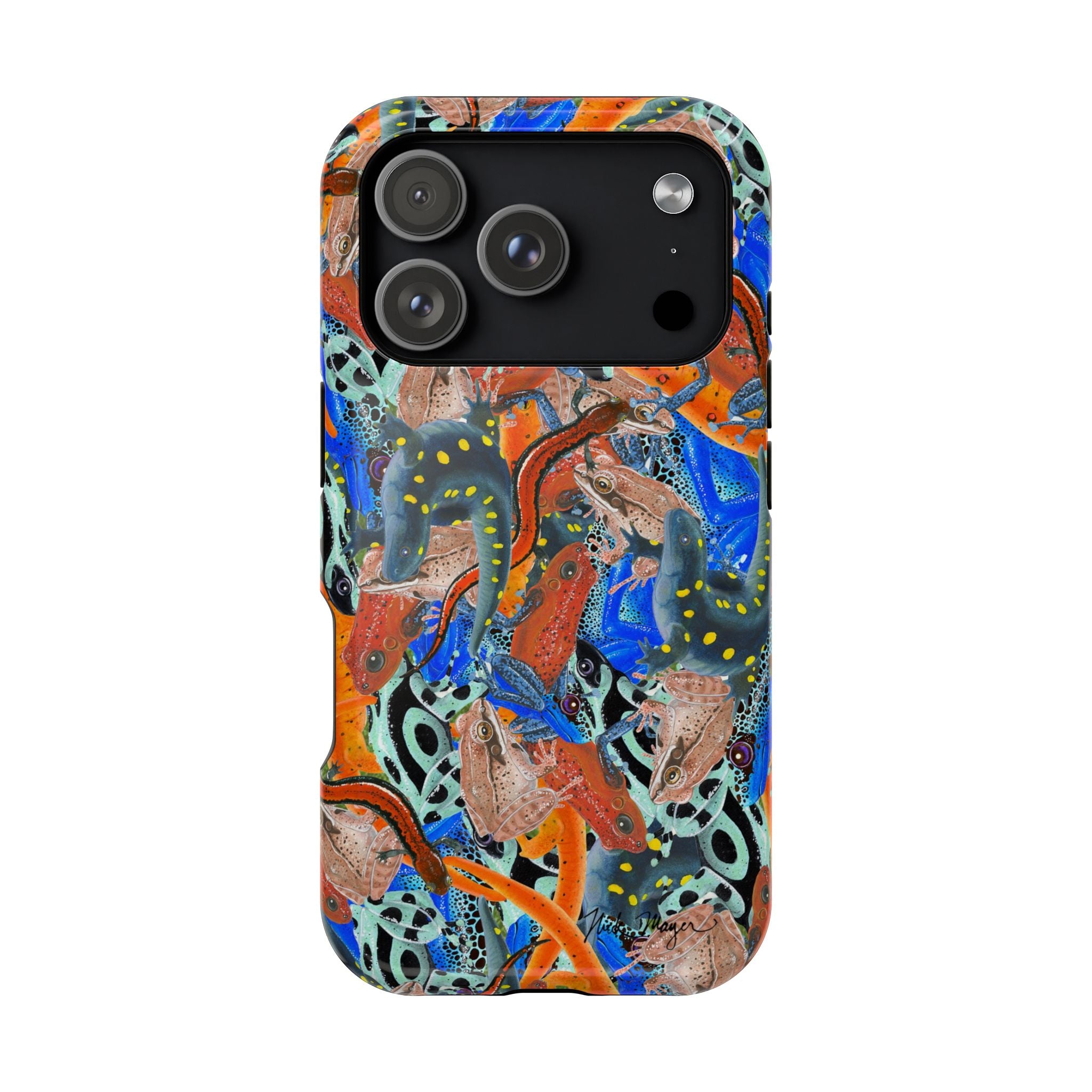 Frogs and Salamanders MagSafe iPhone Case