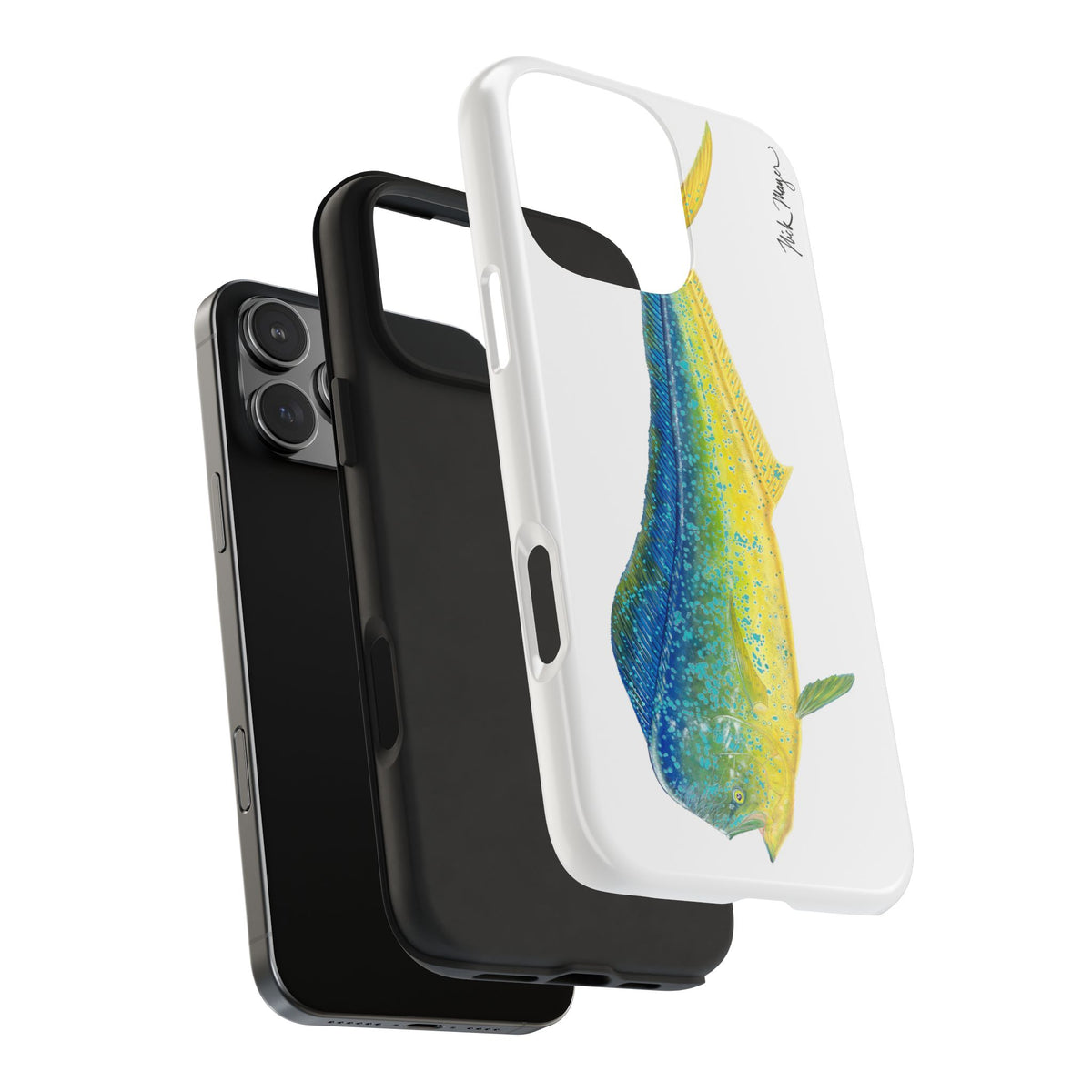 Bull Mahi White Phone Case (iPhone) Printify