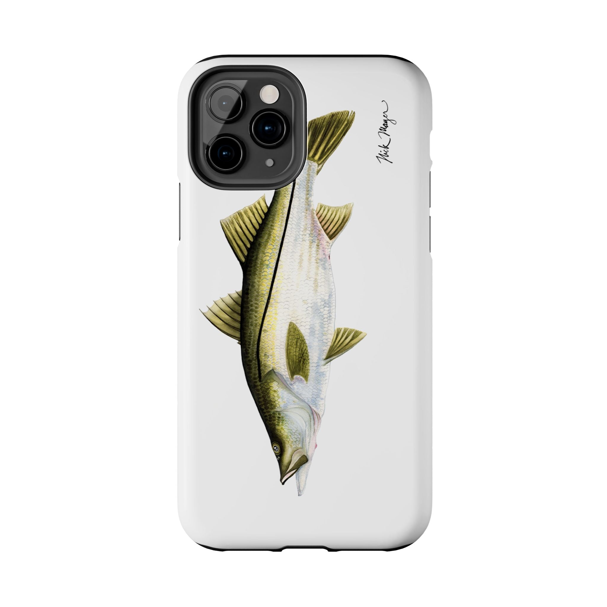 Snook White Phone Case (iPhone)
