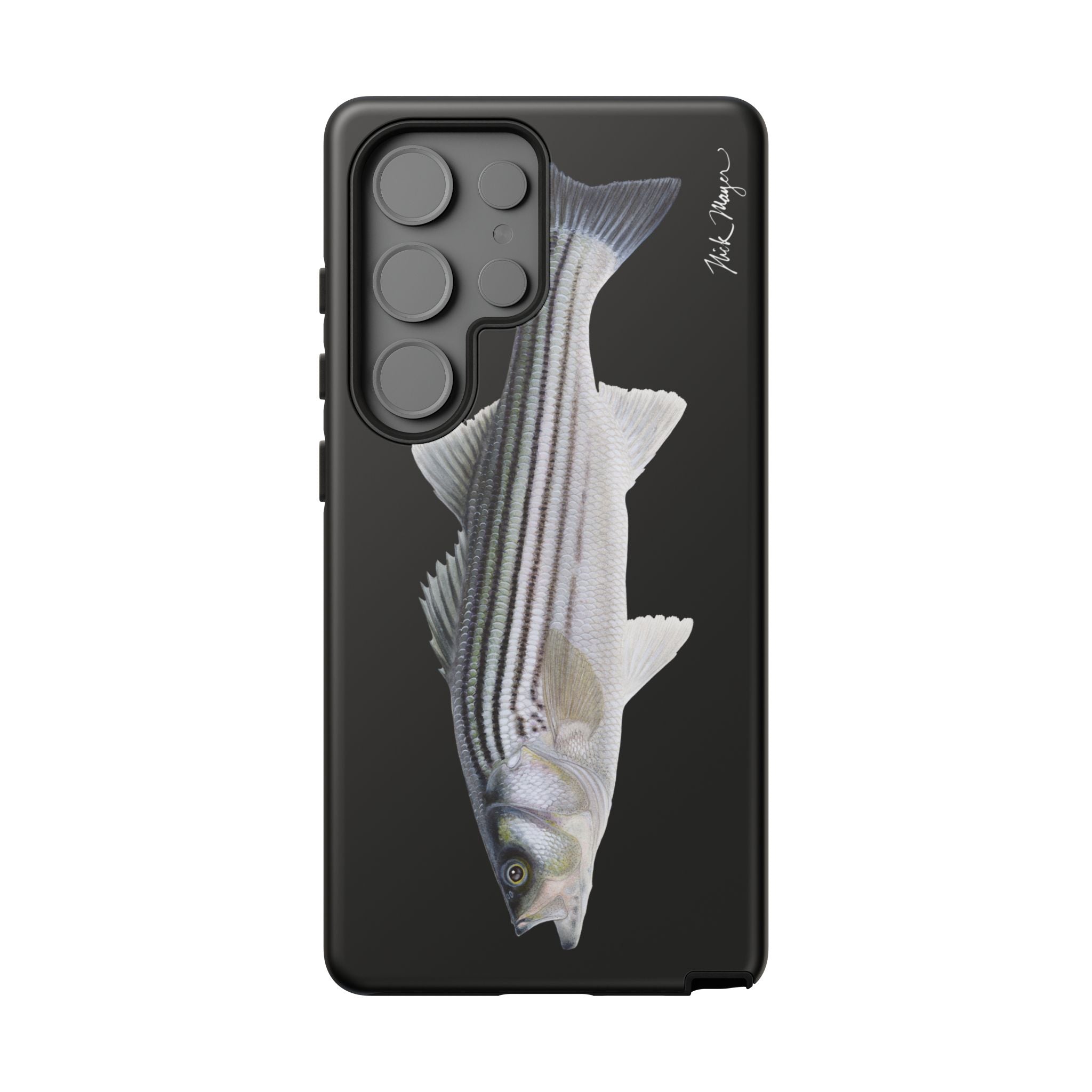 Schoolie Striper Black Phone Case (Samsung)