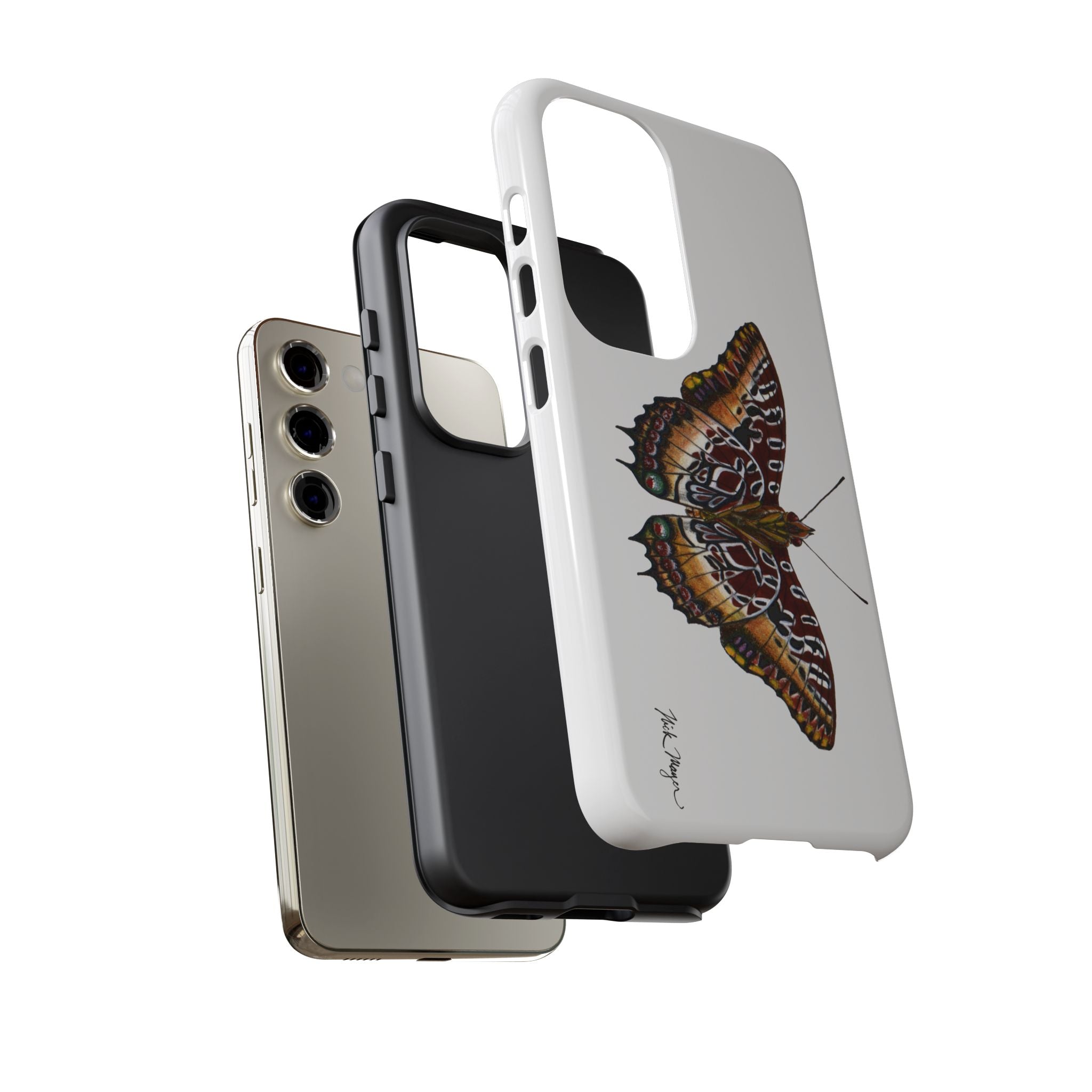 Black Bordered Charaxes Phone Case (Samsung)