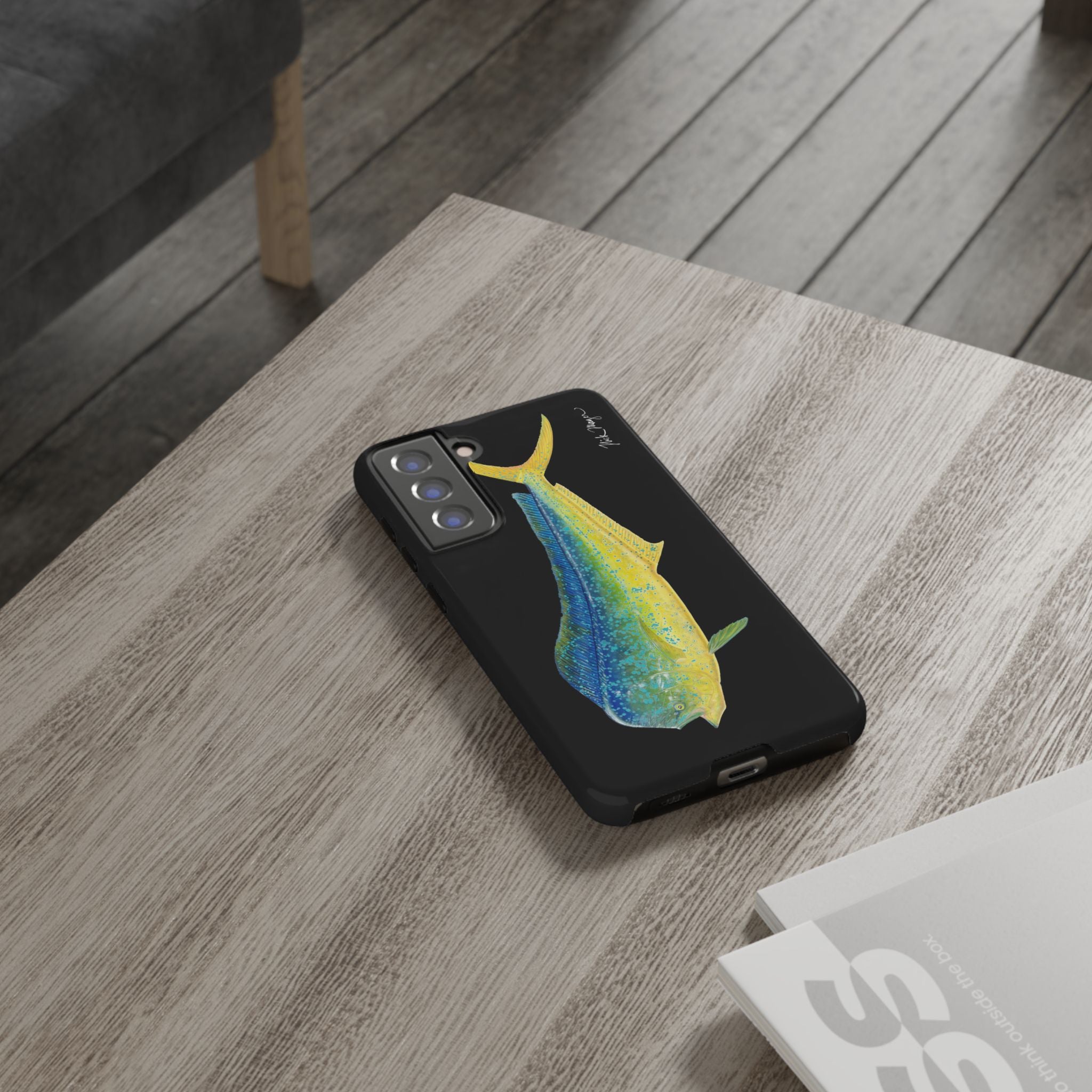 Bull Mahi Black Phone Case (Samsung)