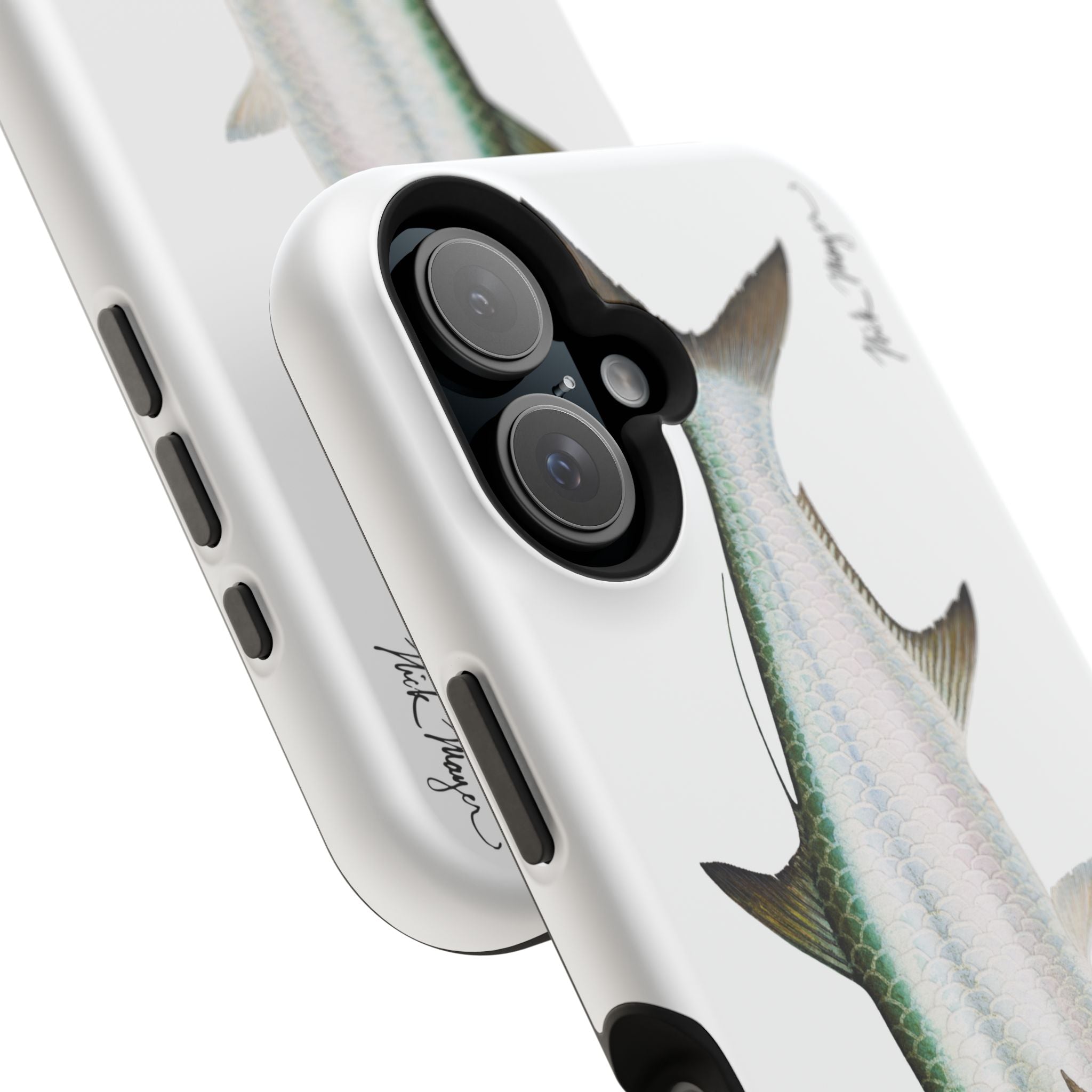 Tarpon MagSafe White iPhone Case