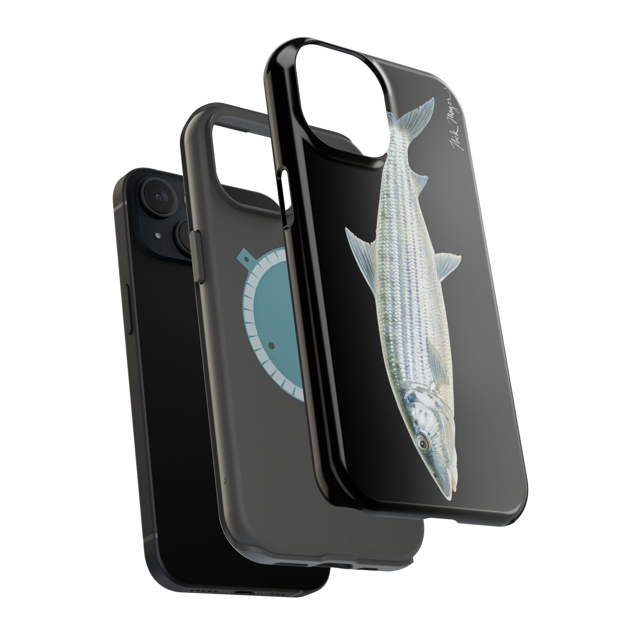 Bonefish MagSafe Black iPhone Case