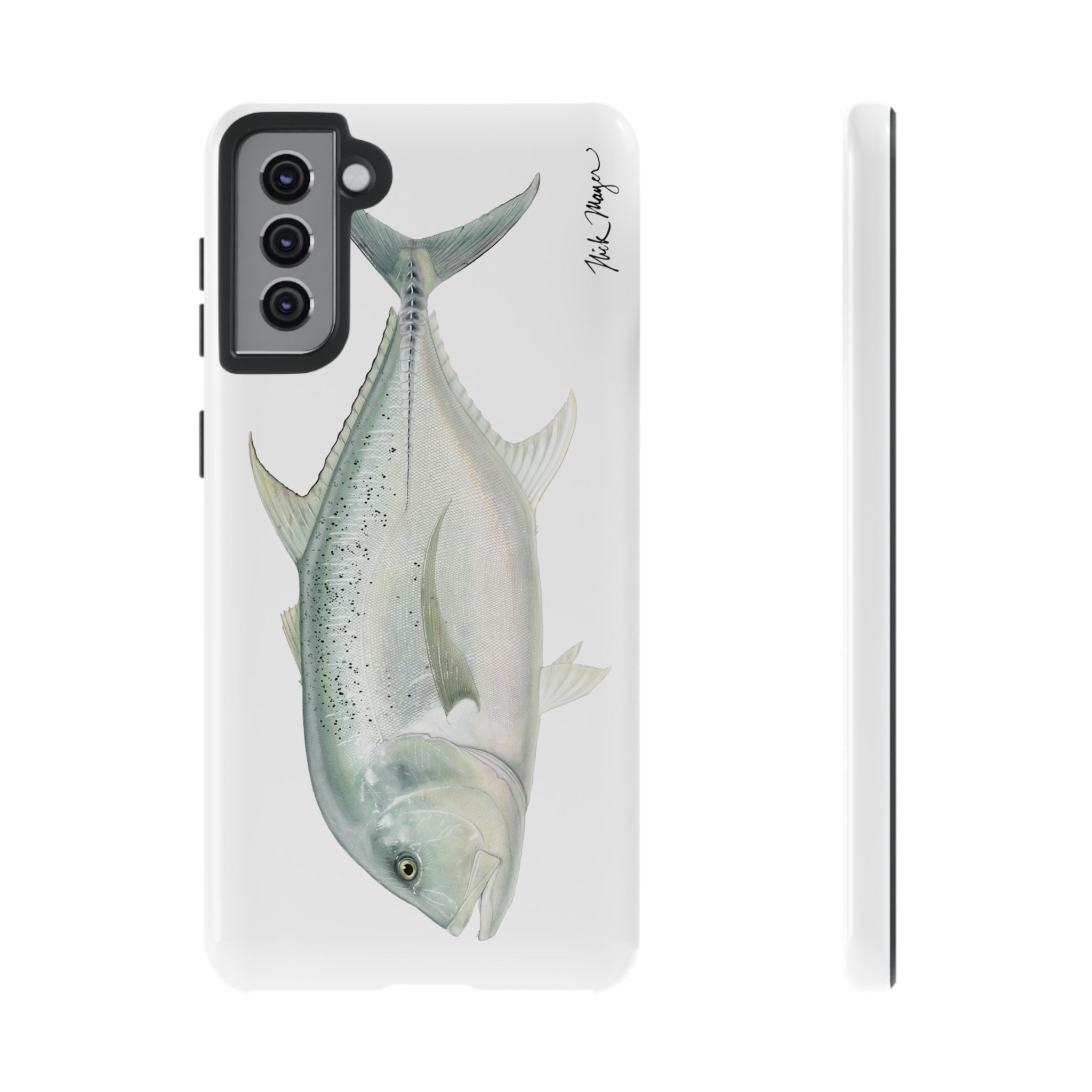 Boss GT White Phone Case (Samsung)