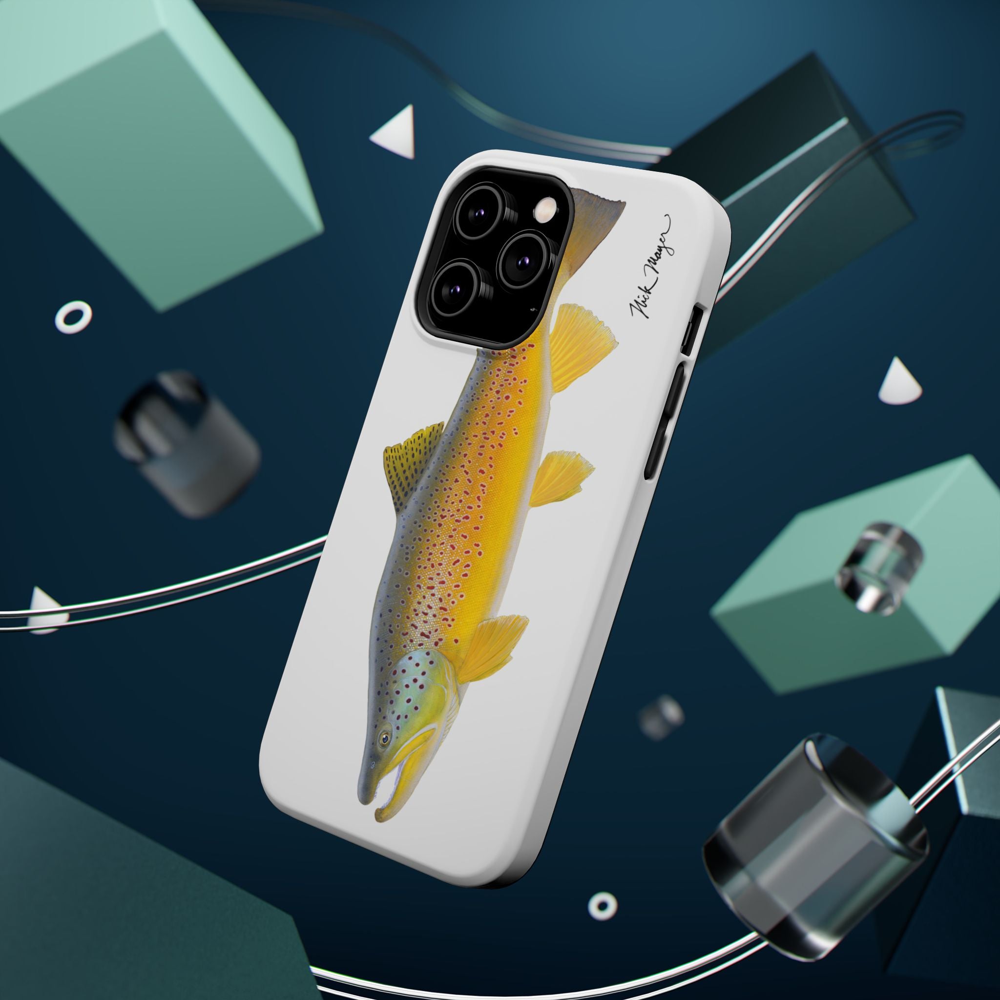 Brown Trout 3 MagSafe iPhone Case