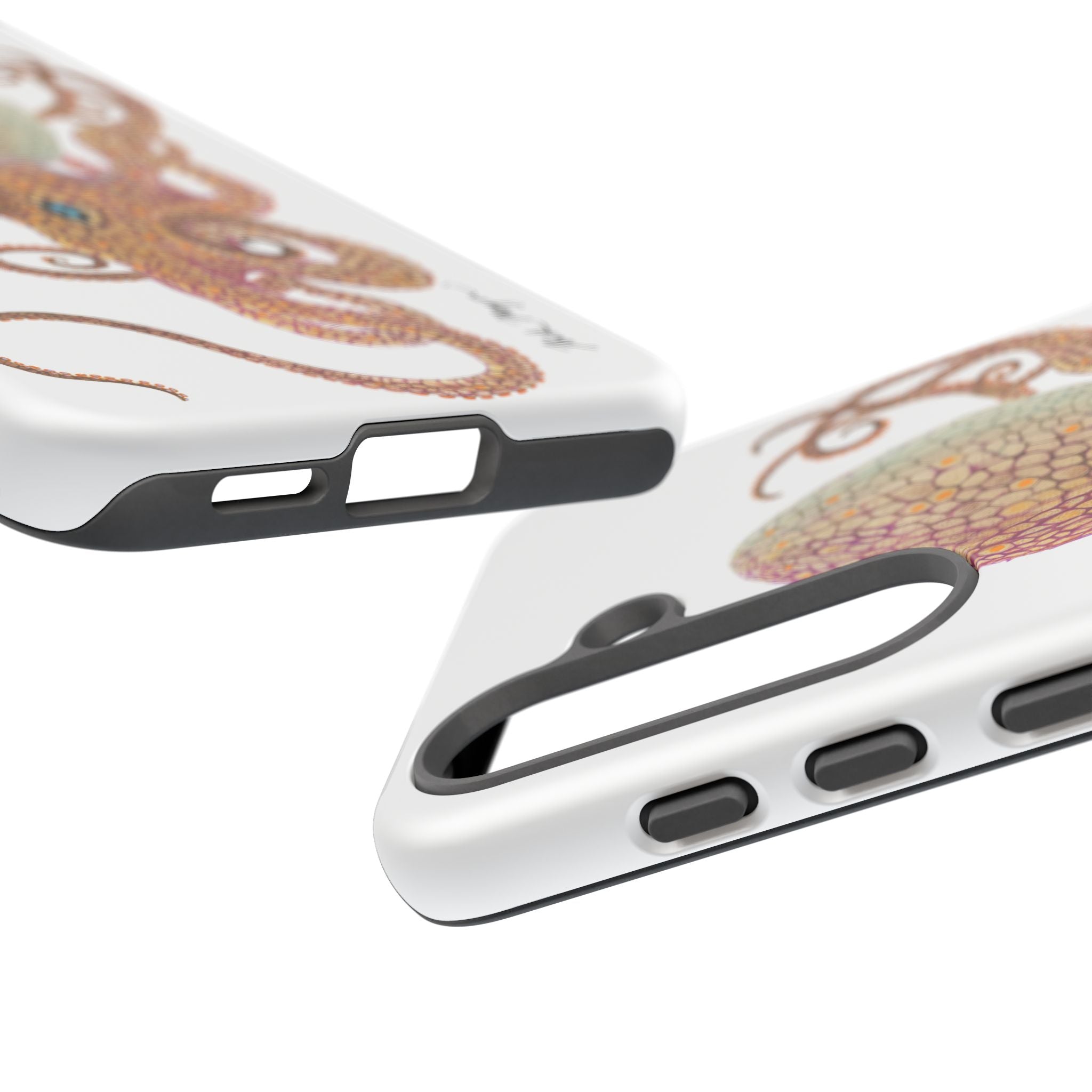 Two Spot Octopus White Phone Case (Samsung)
