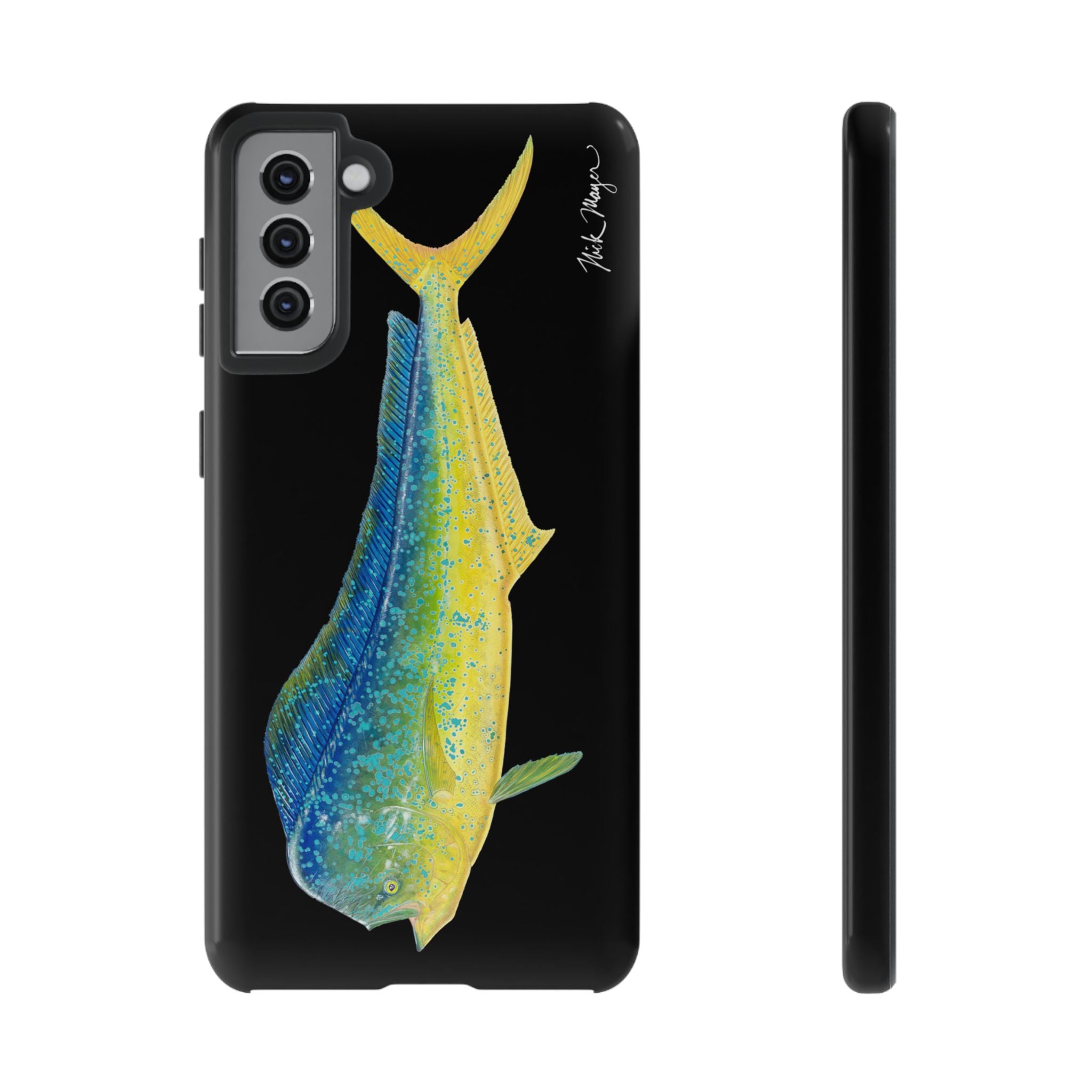 Bull Mahi Black Phone Case (Samsung)