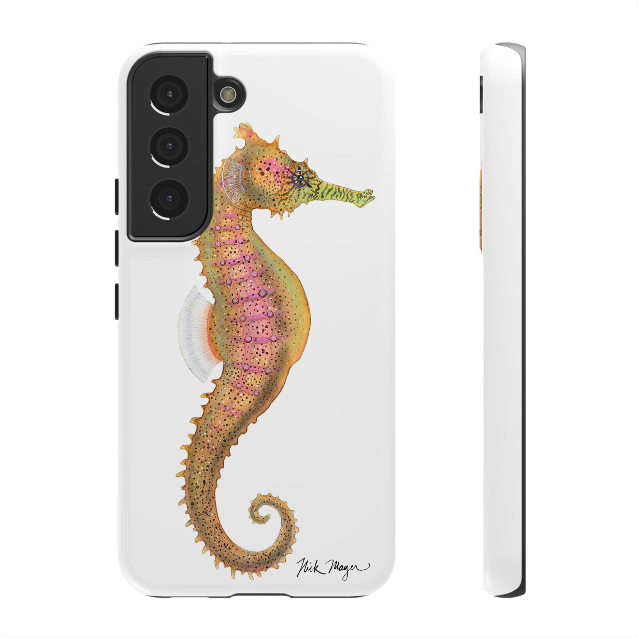 Pink Seahorse Phone Case (Samsung)