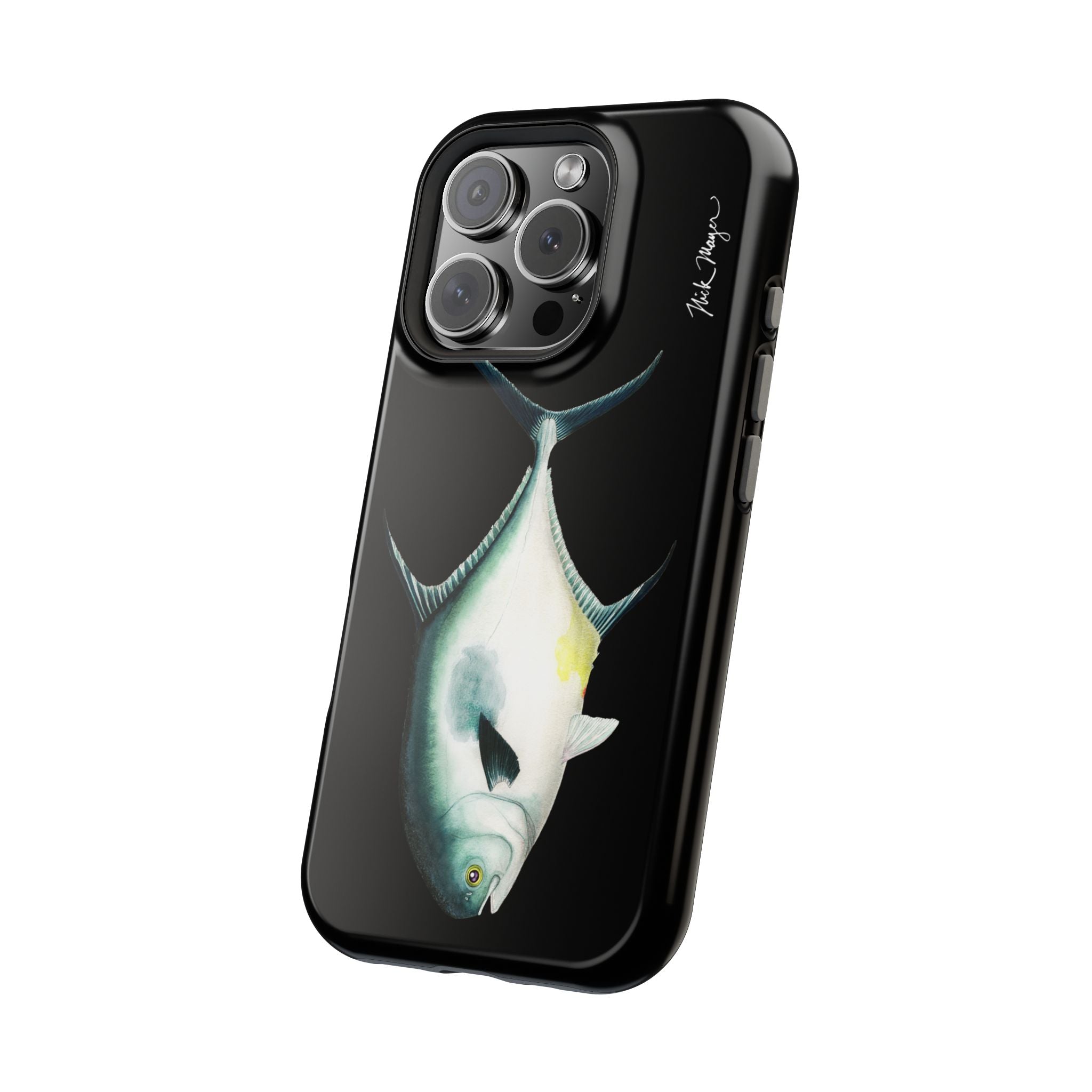 Atlantic Permit MagSafe Black iPhone Case