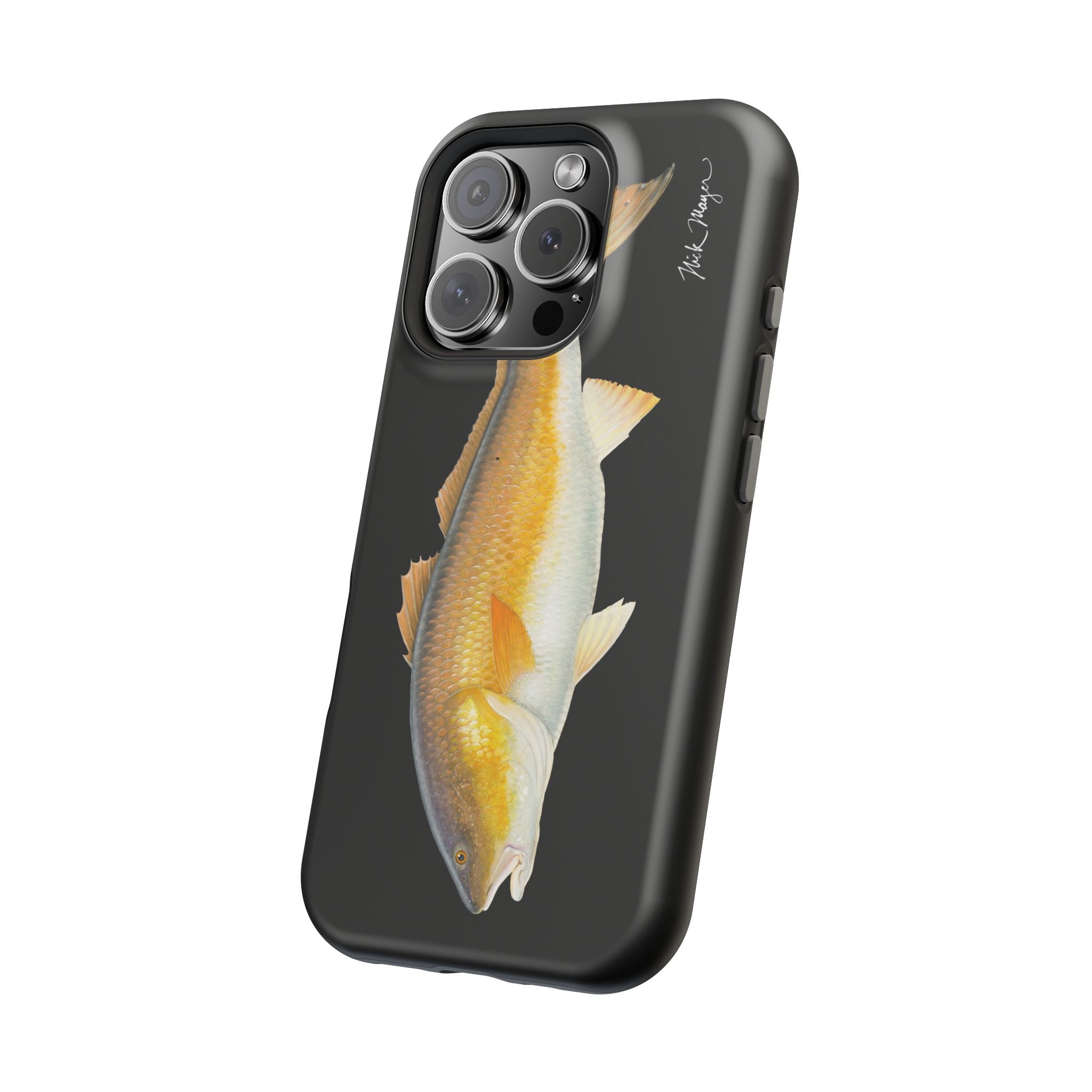 Bull Redfish MagSafe Black iPhone Case