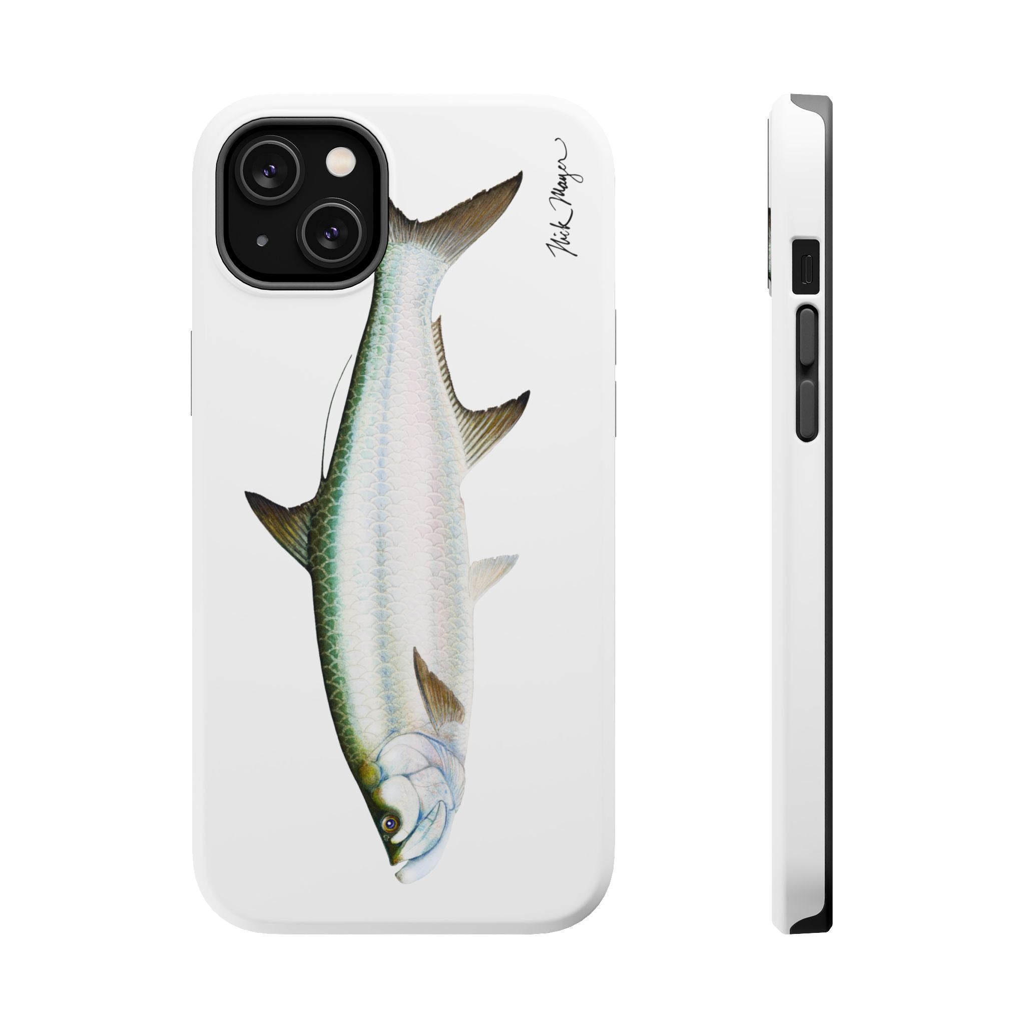 Tarpon MagSafe White iPhone Case