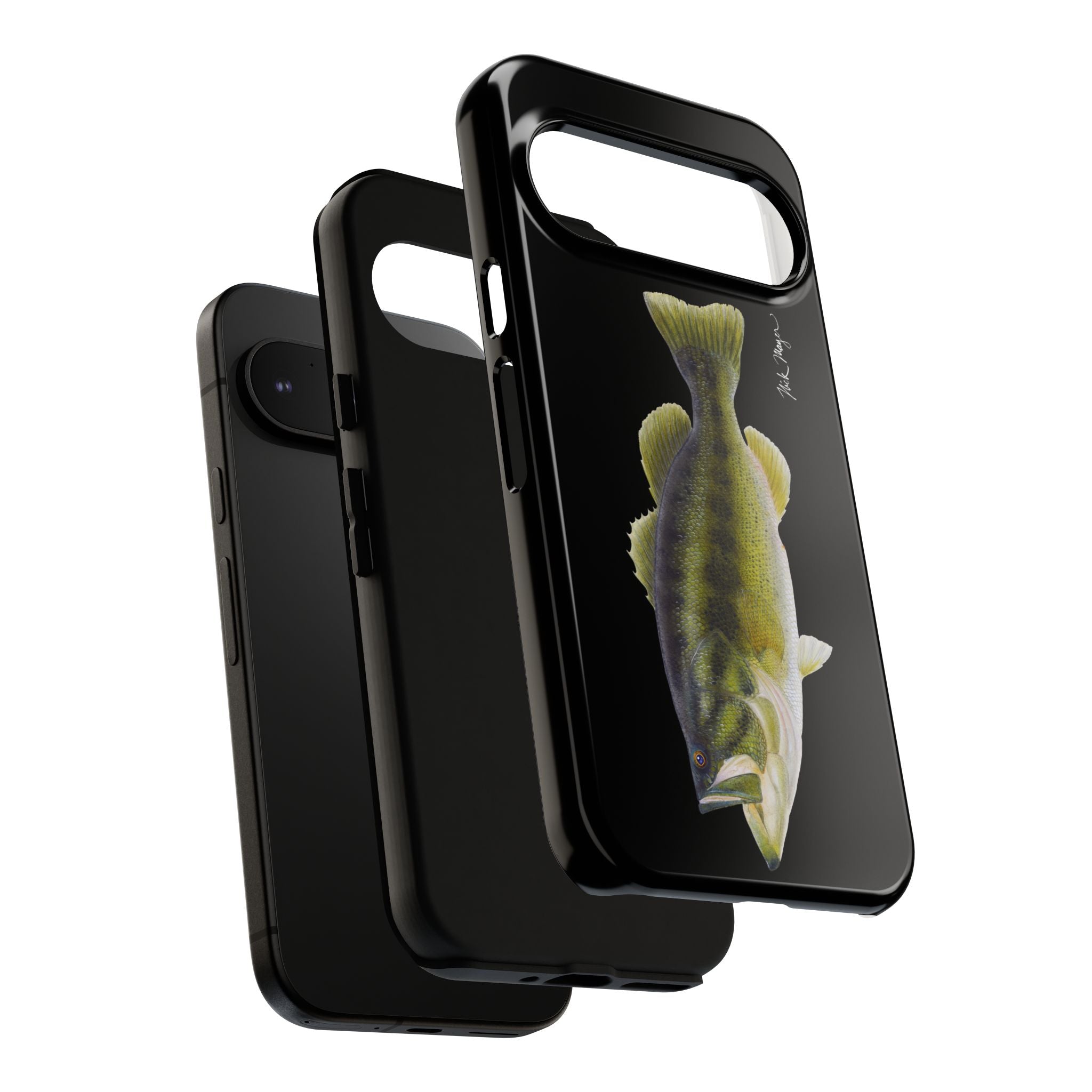 Largemouth Bass Black Phone Case (Samsung)