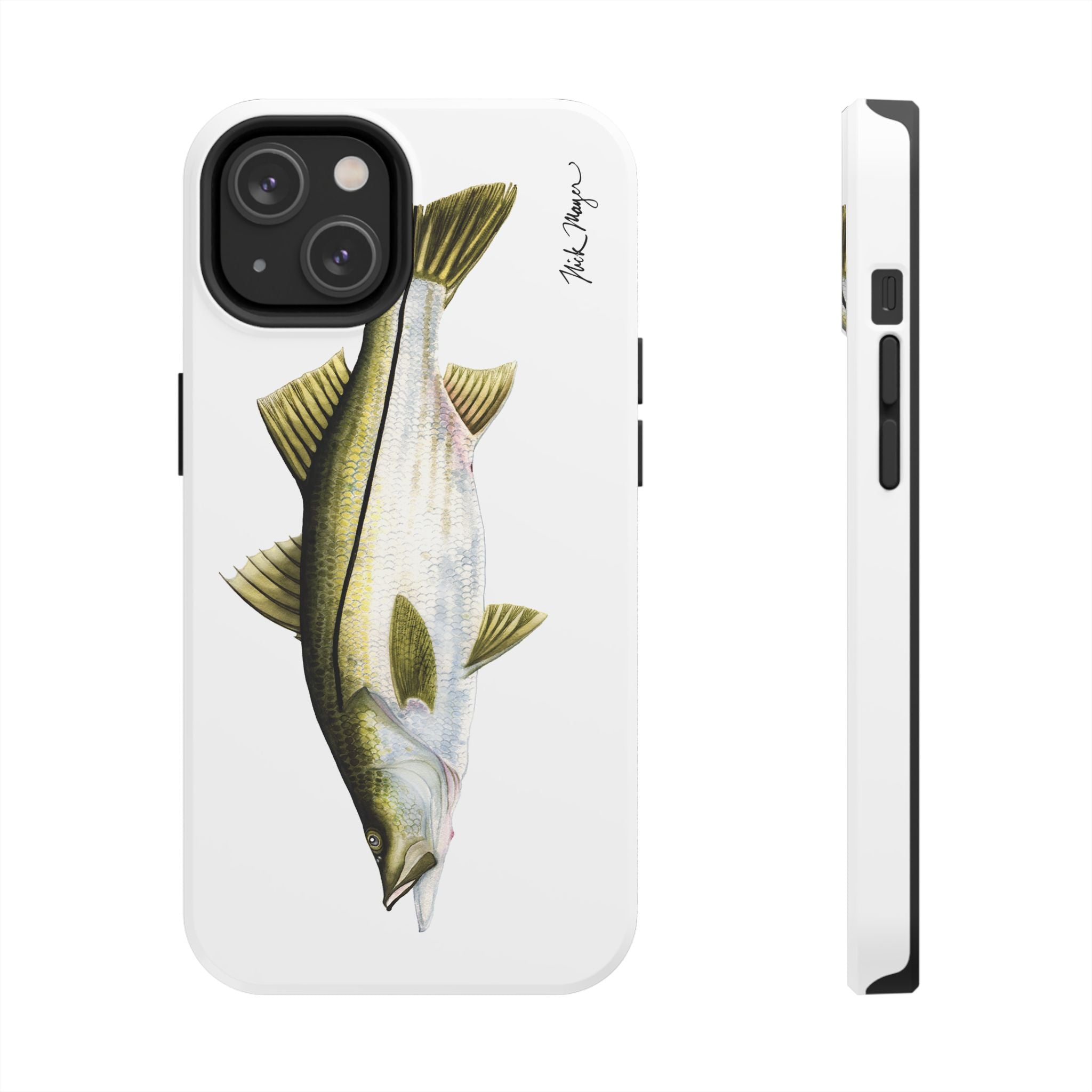 Snook White Phone Case (iPhone)