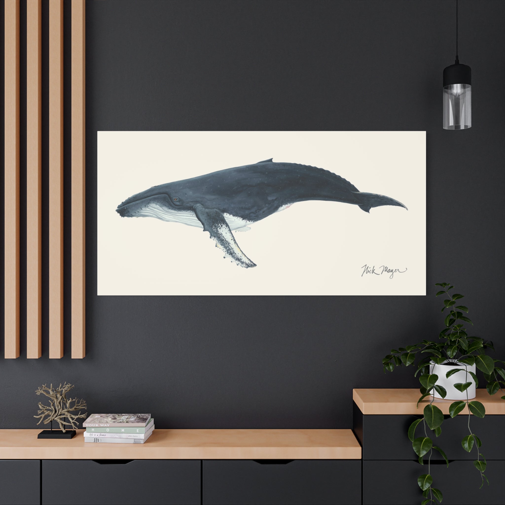 Humpback Whale Canvas Print