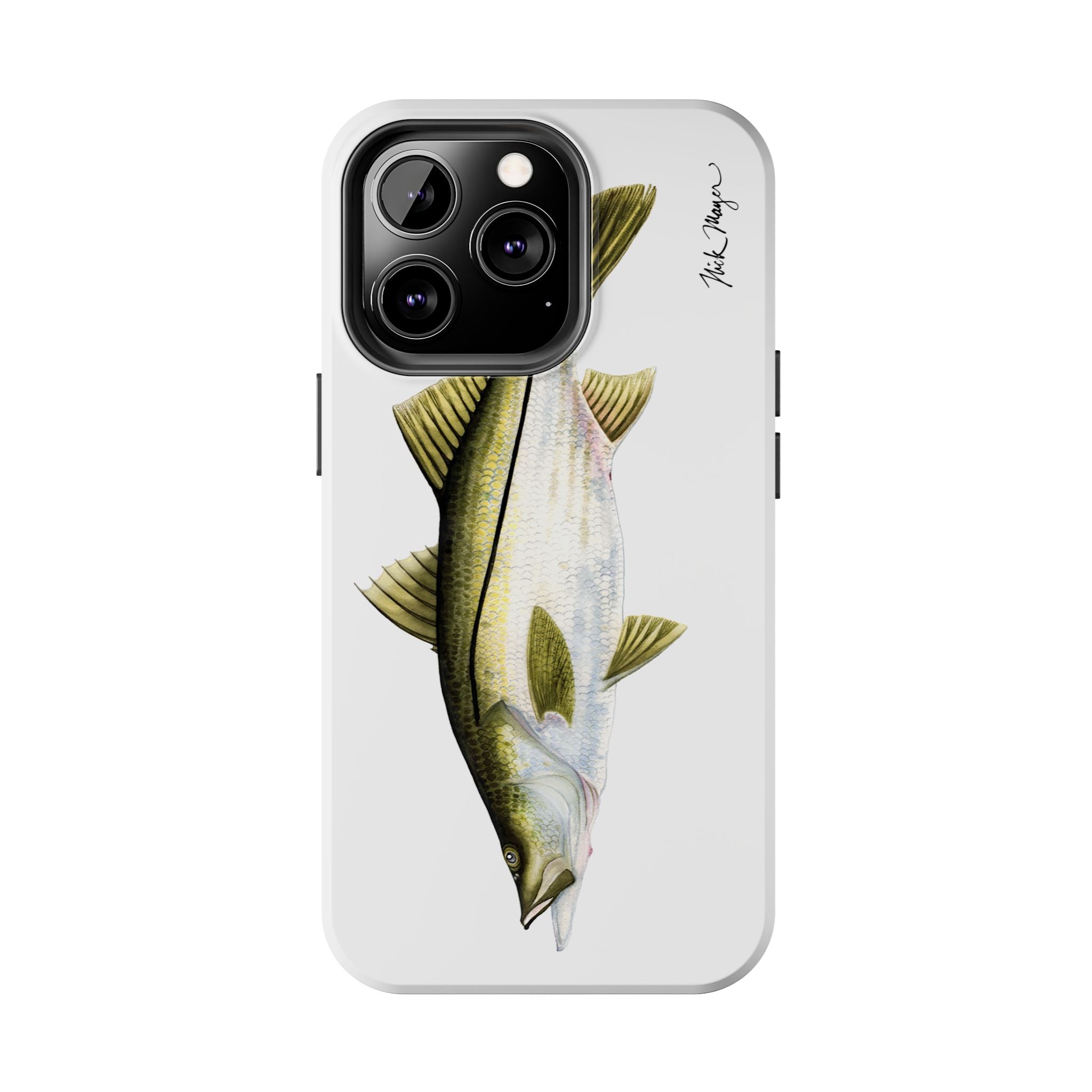 Snook White Phone Case (iPhone)