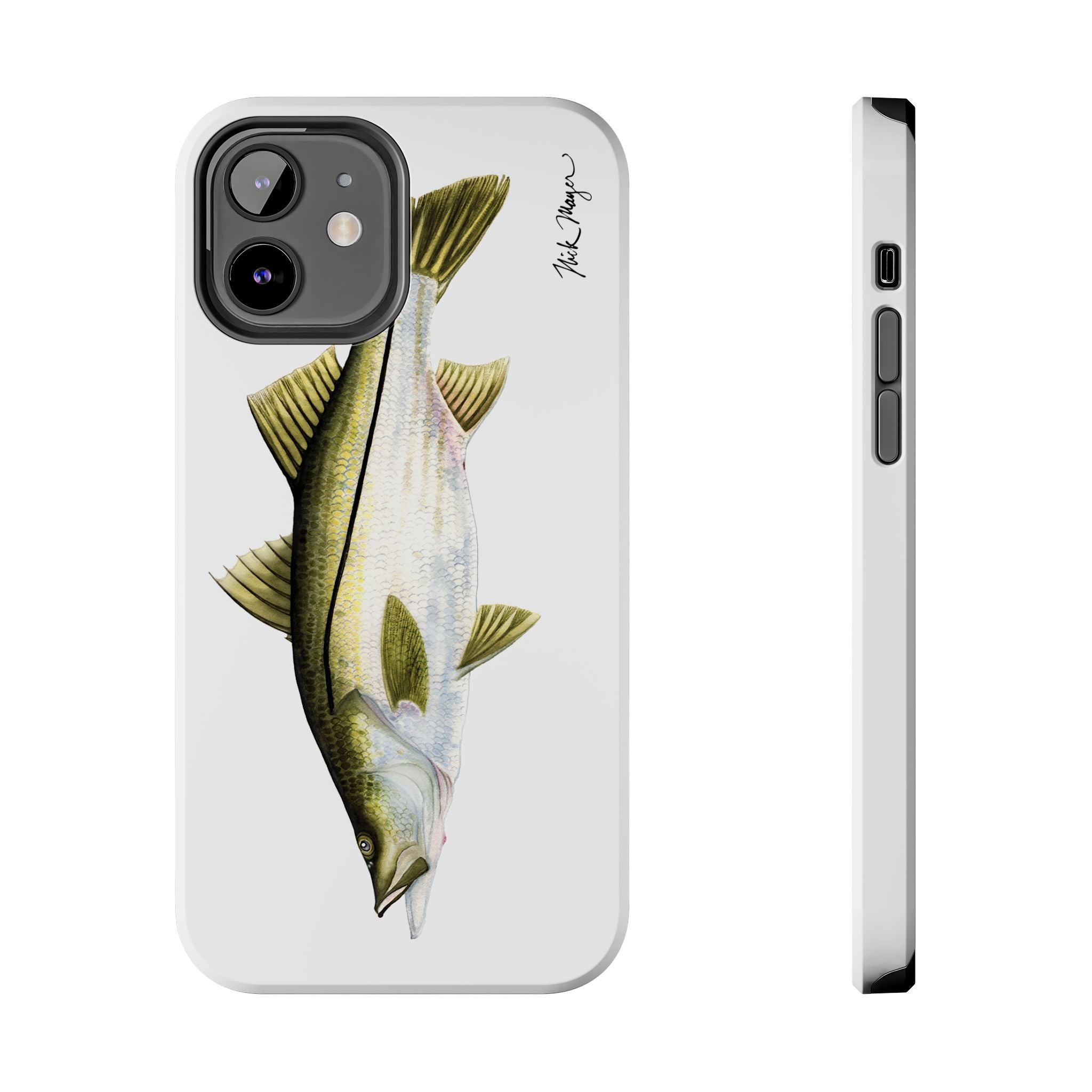 Snook White Phone Case (iPhone)