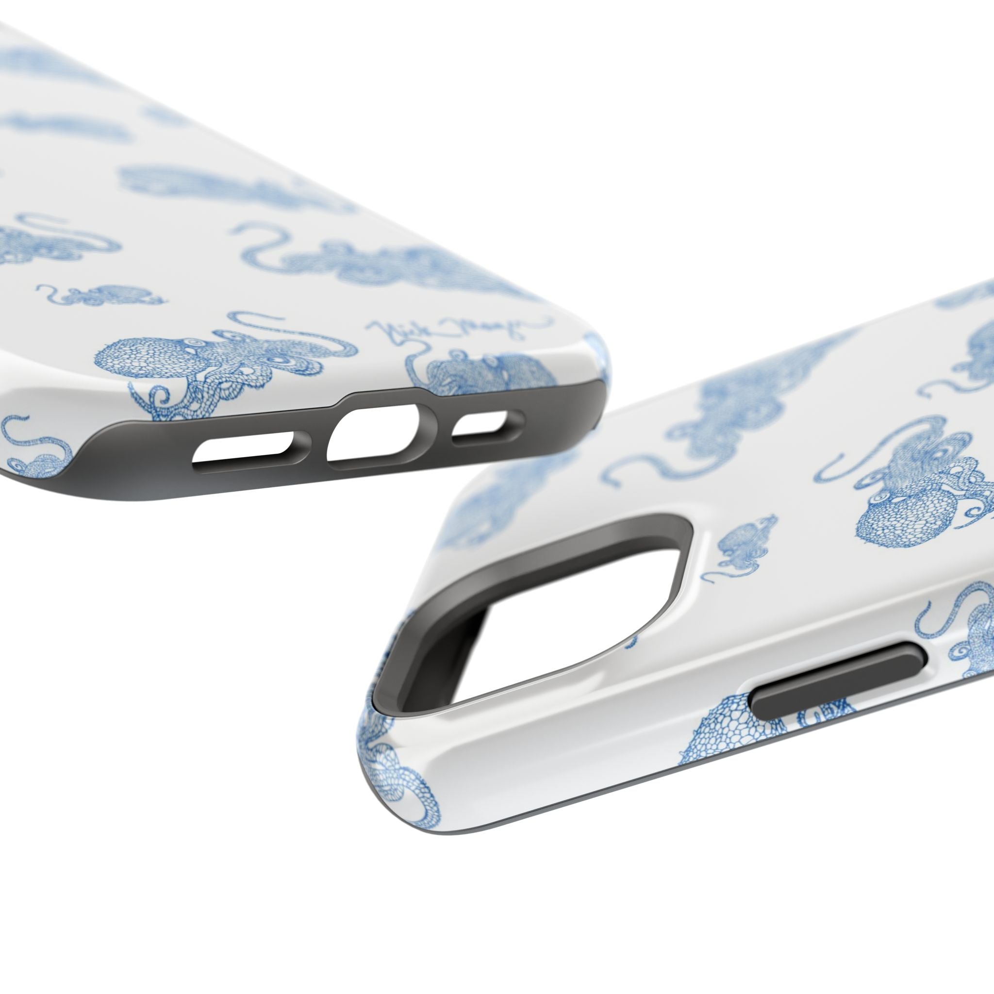 Blue Octopus 2 MagSafe iPhone Case