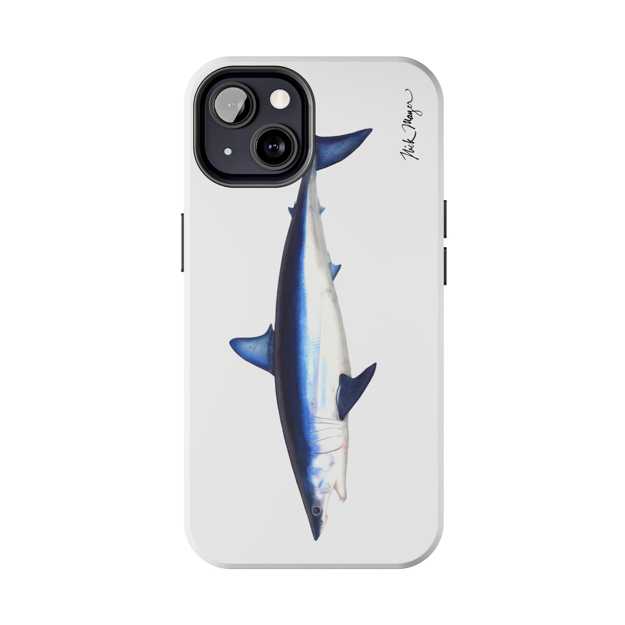 Mako Shark White Phone Case (iPhone)