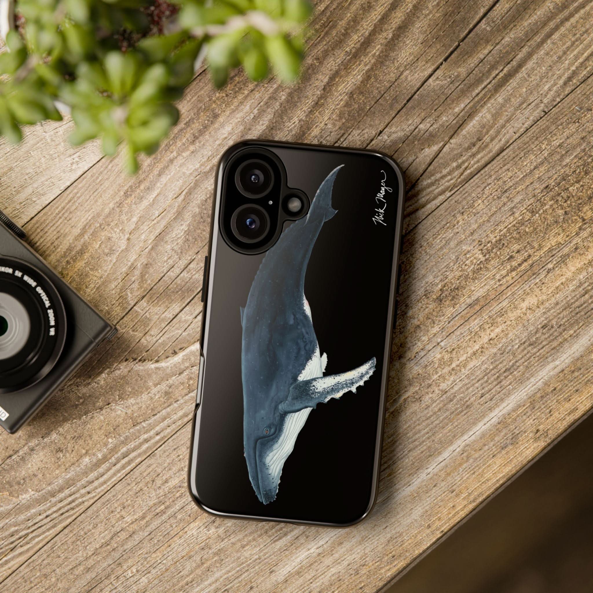 Humpback Black Phone Case (iPhone 16 & Samsung)