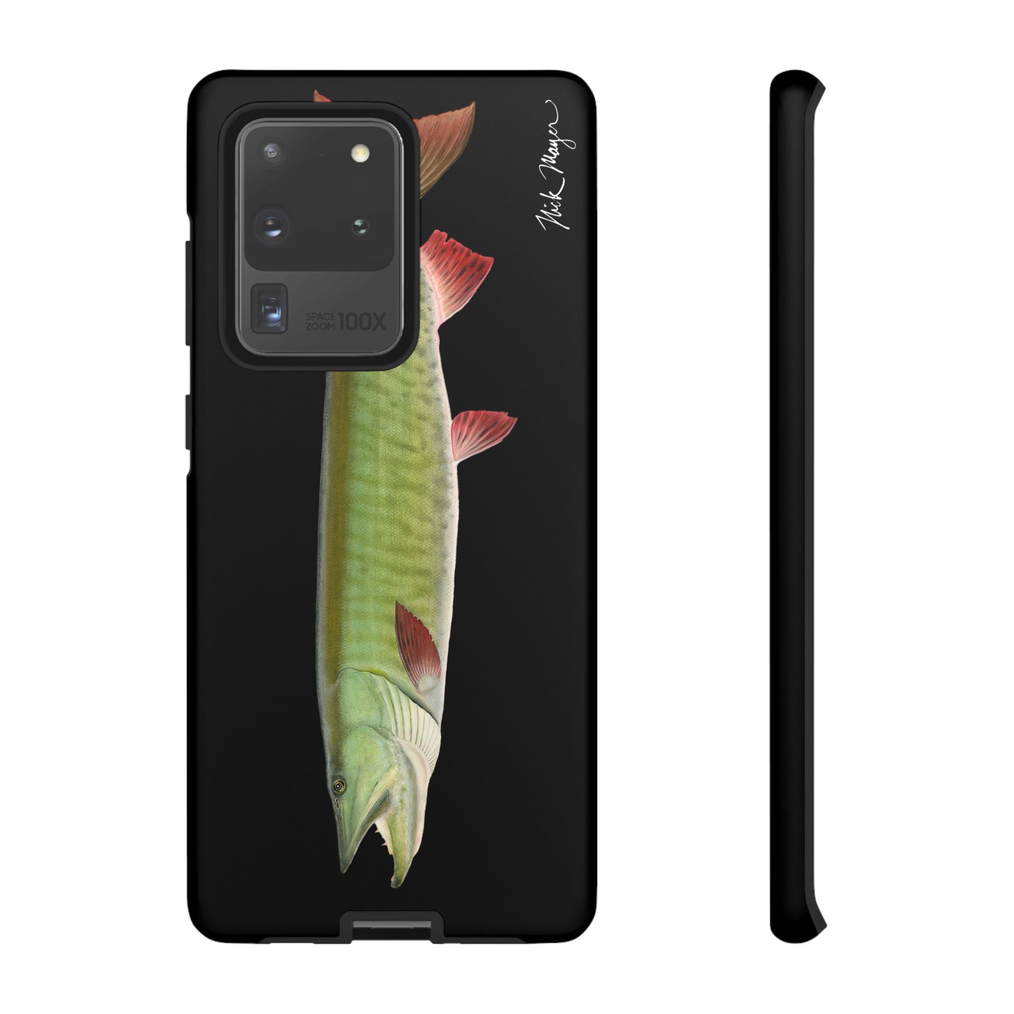 Trophy Muskie Black Phone Case (Samsung)
