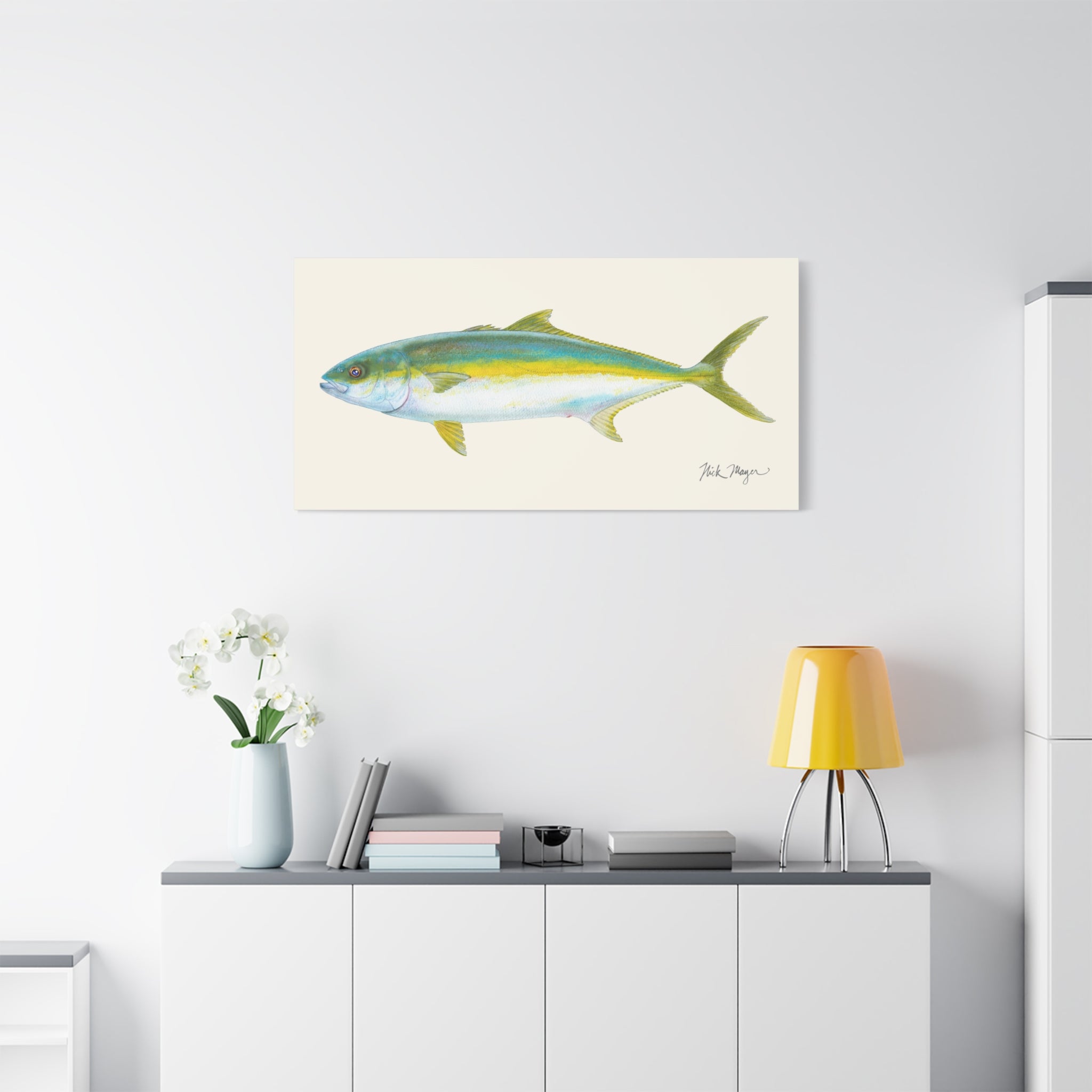 Yellowtail I Canvas Print