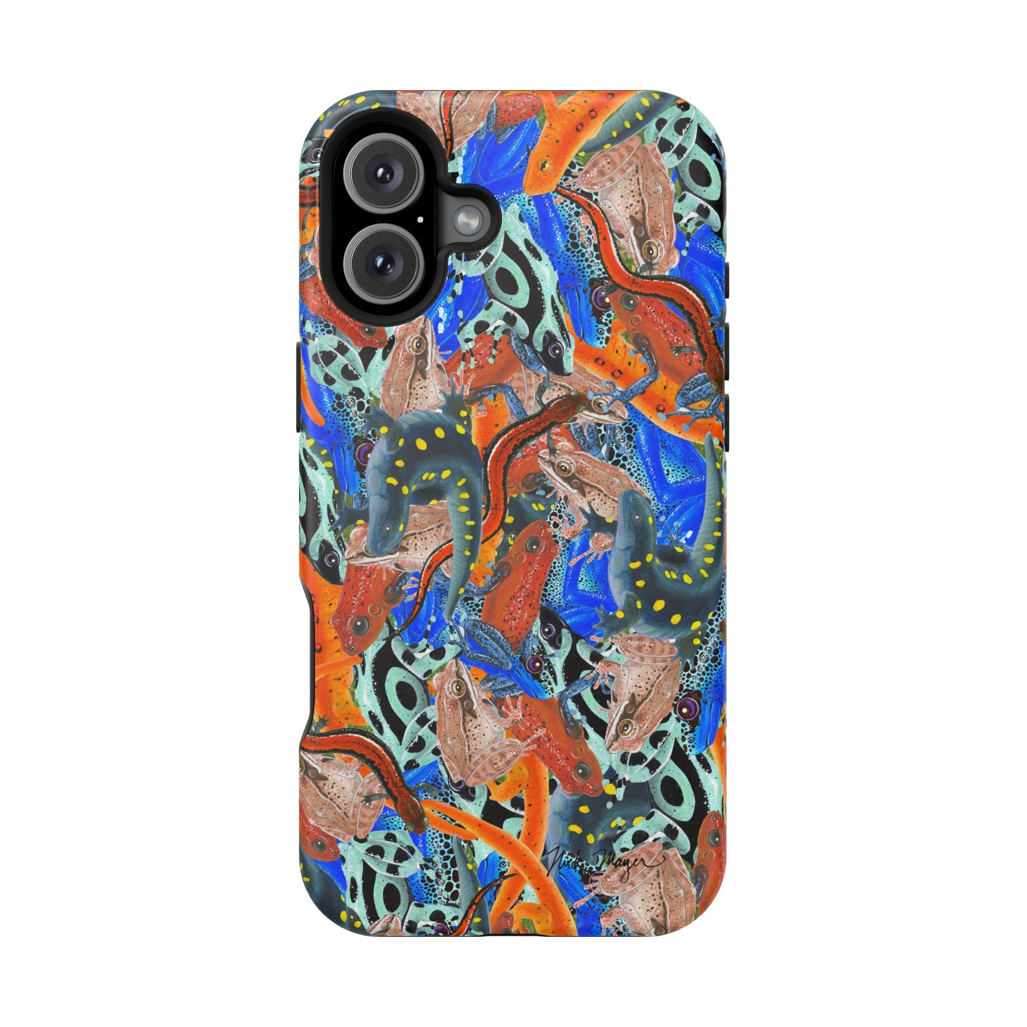 NEW Frogs and Salamanders MagSafe iPhone Case