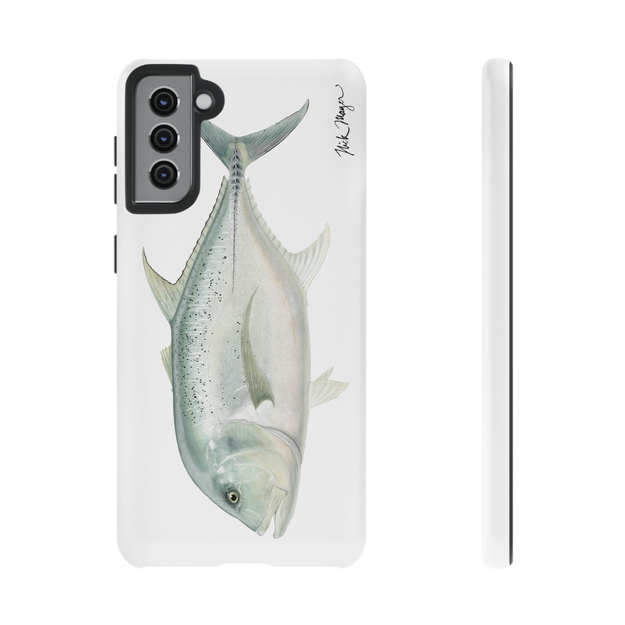 Boss GT White Phone Case (Samsung)