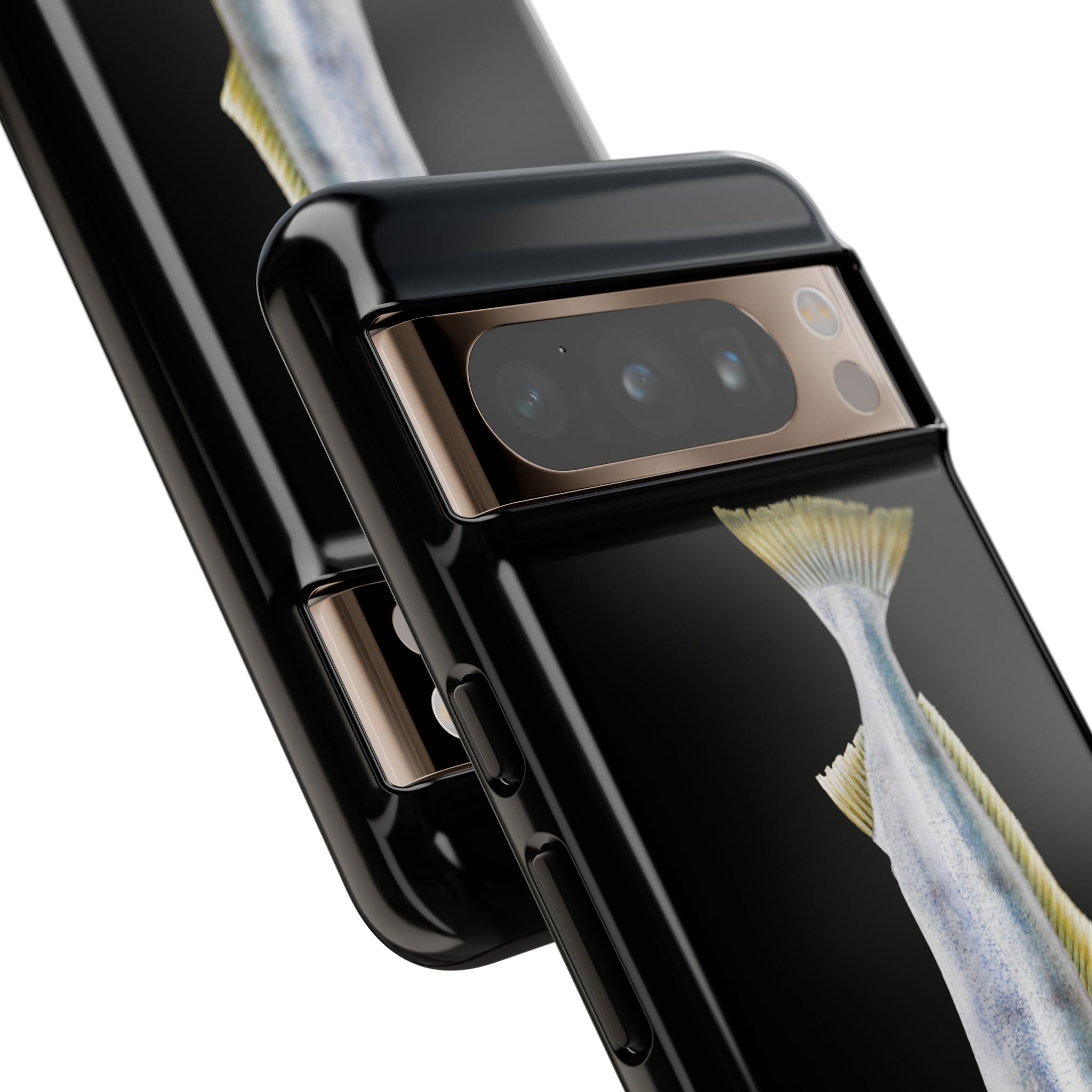 White Sea Bass Phone Case (Samsung) - black