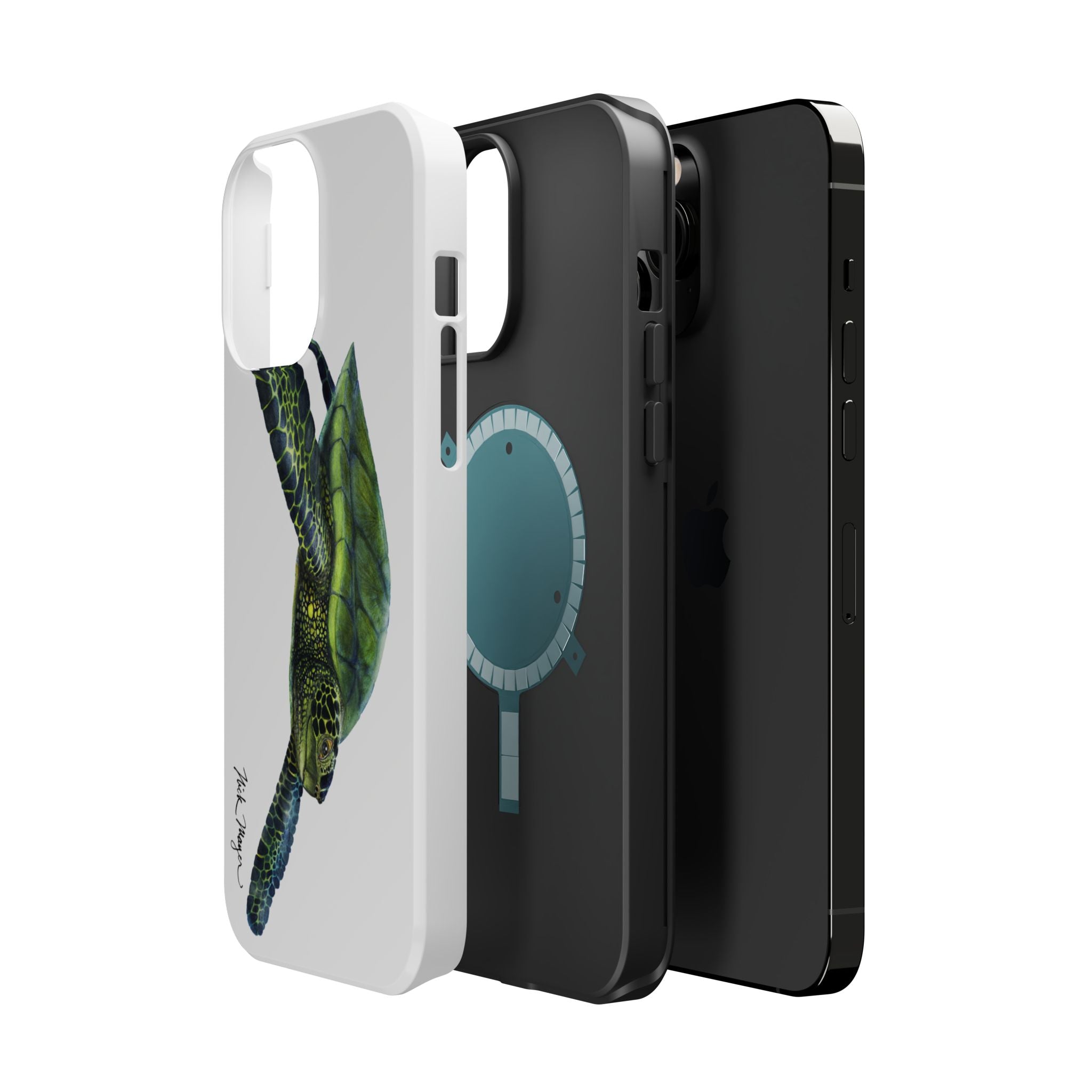 Green Sea Turtle MagSafe iPhone Case