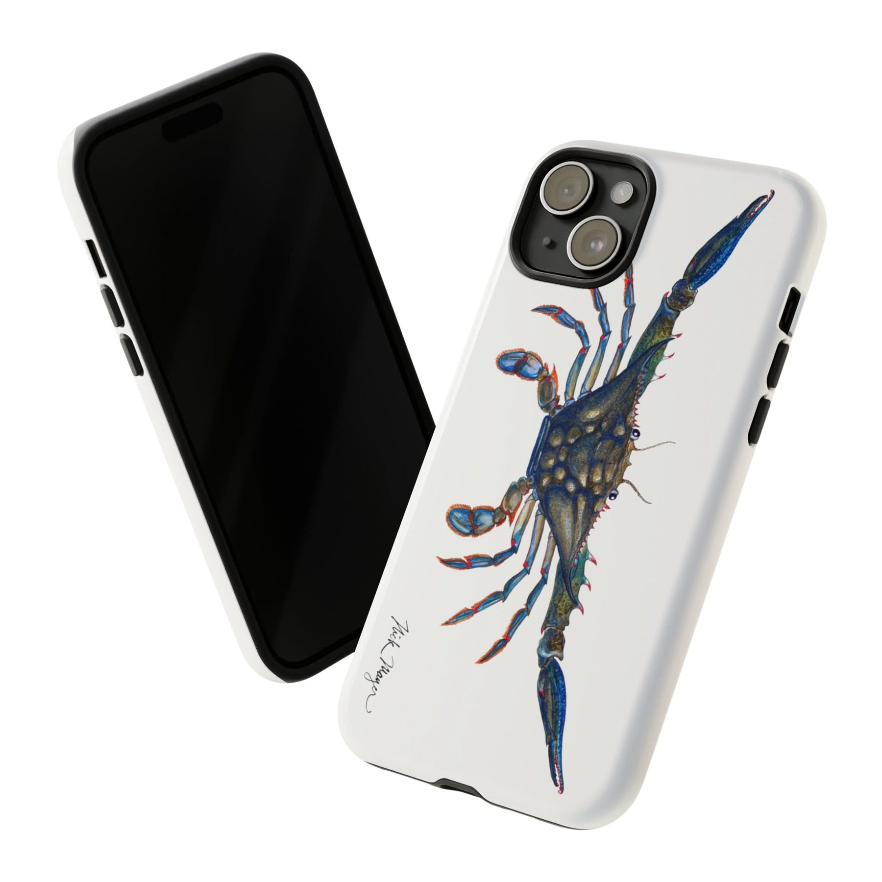 Blue Crab iPhone 15 Case