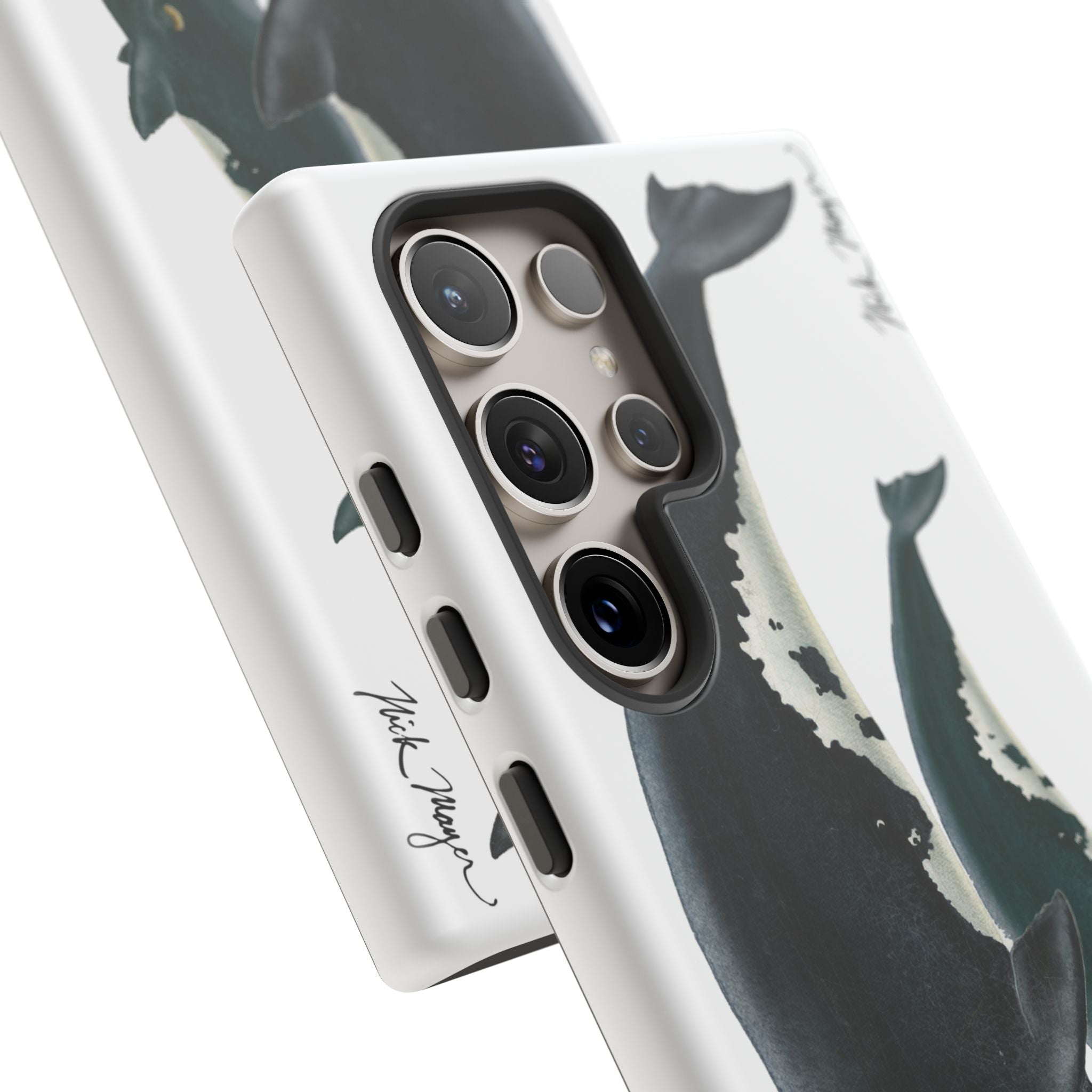 Mother & Calf Right Whale Phone Case (Samsung)