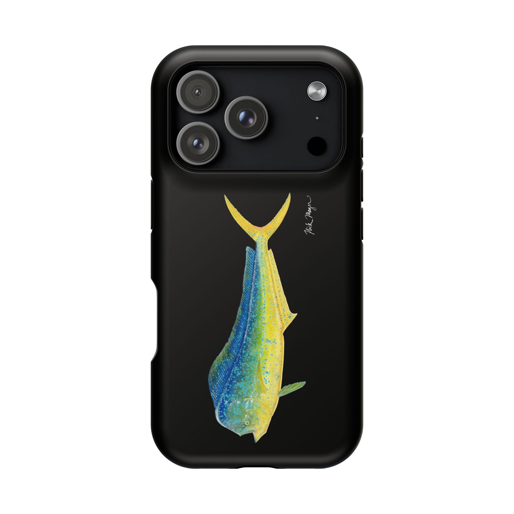 Bull Mahi MagSafe Black iPhone Case