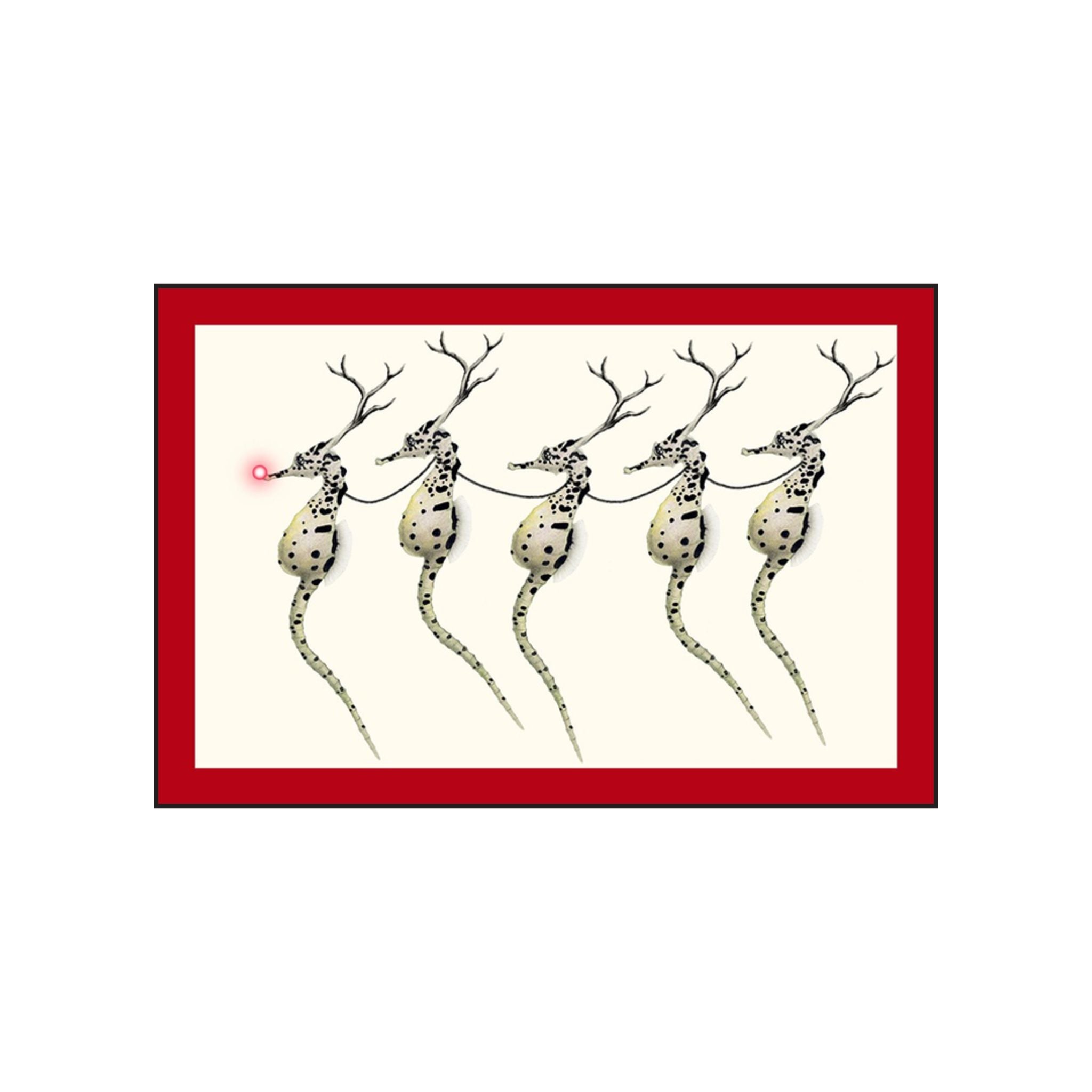 Santas Seahorses Natural Scented Soy Candle - 2 Sizes & 9 Fragrance Choices - NEW for Holiday 2025!