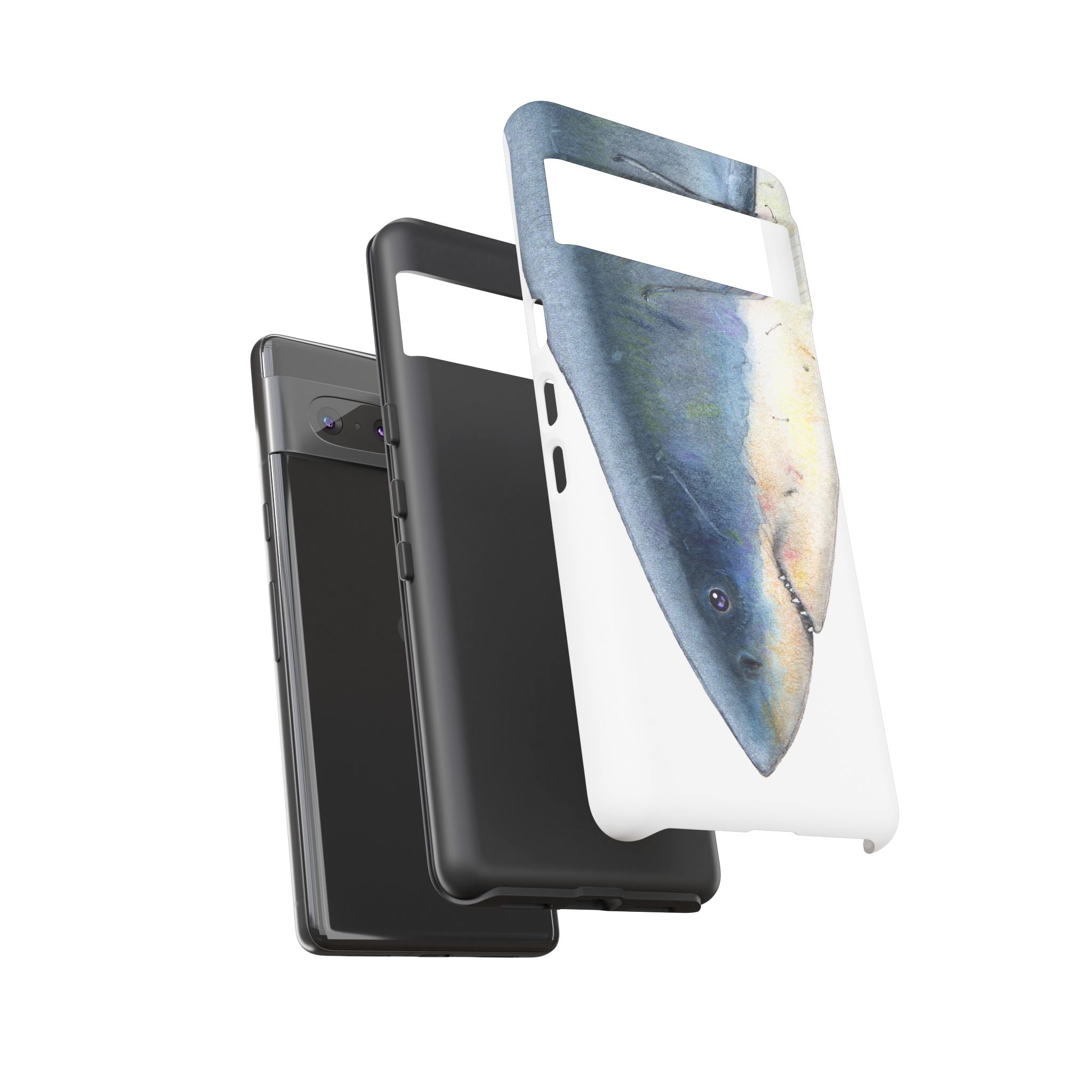 Great White Shark Face Phone Case (Samsung) Printify