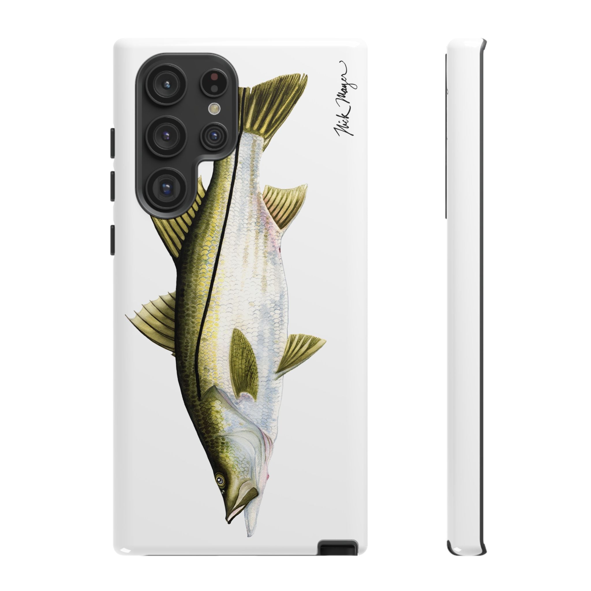 Snook White Phone Case (Samsung)