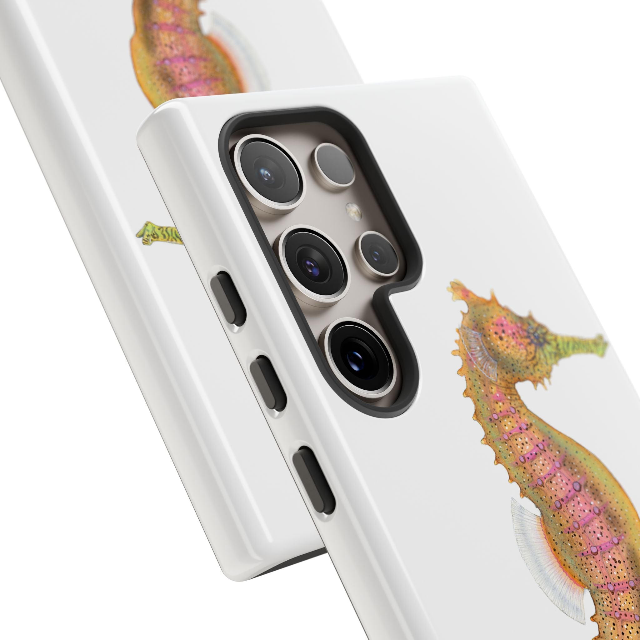 Pink Seahorse Phone Case (Samsung)