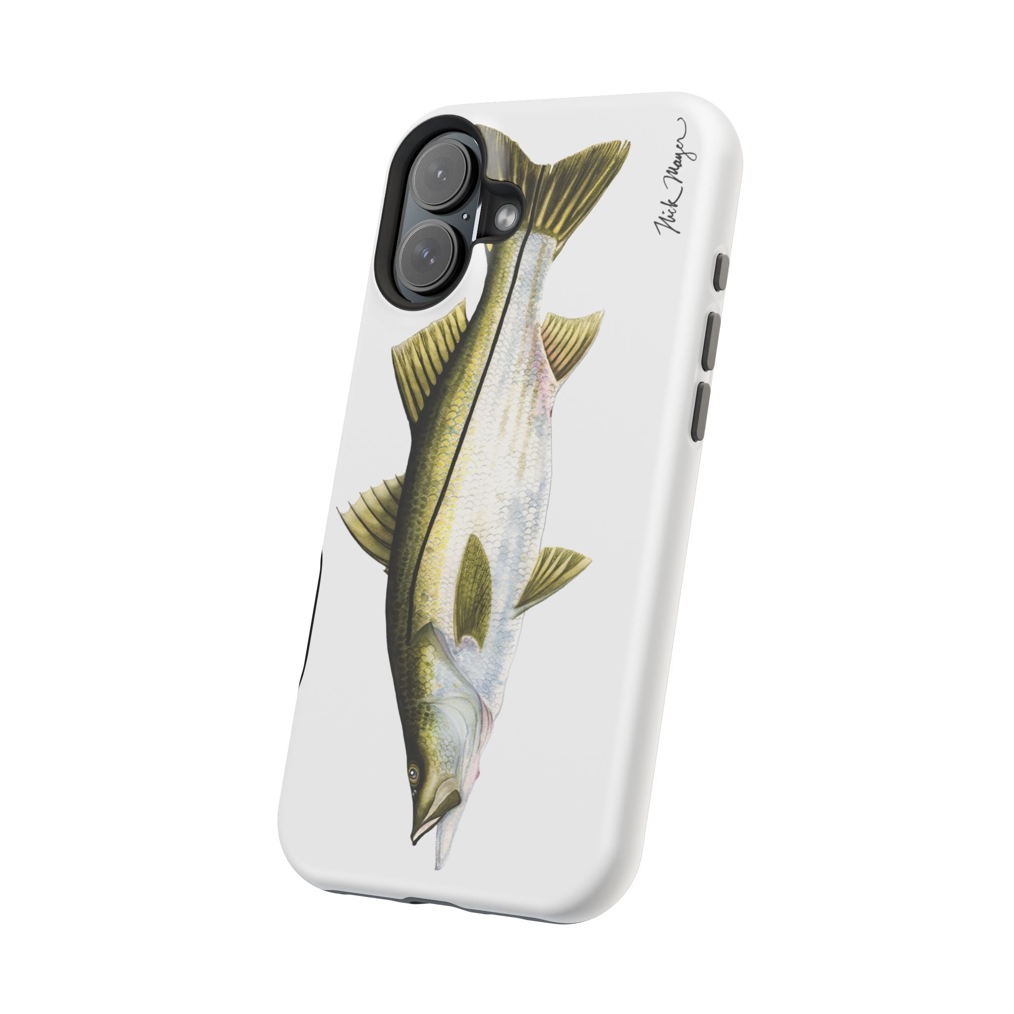 Snook MagSafe White iPhone Case