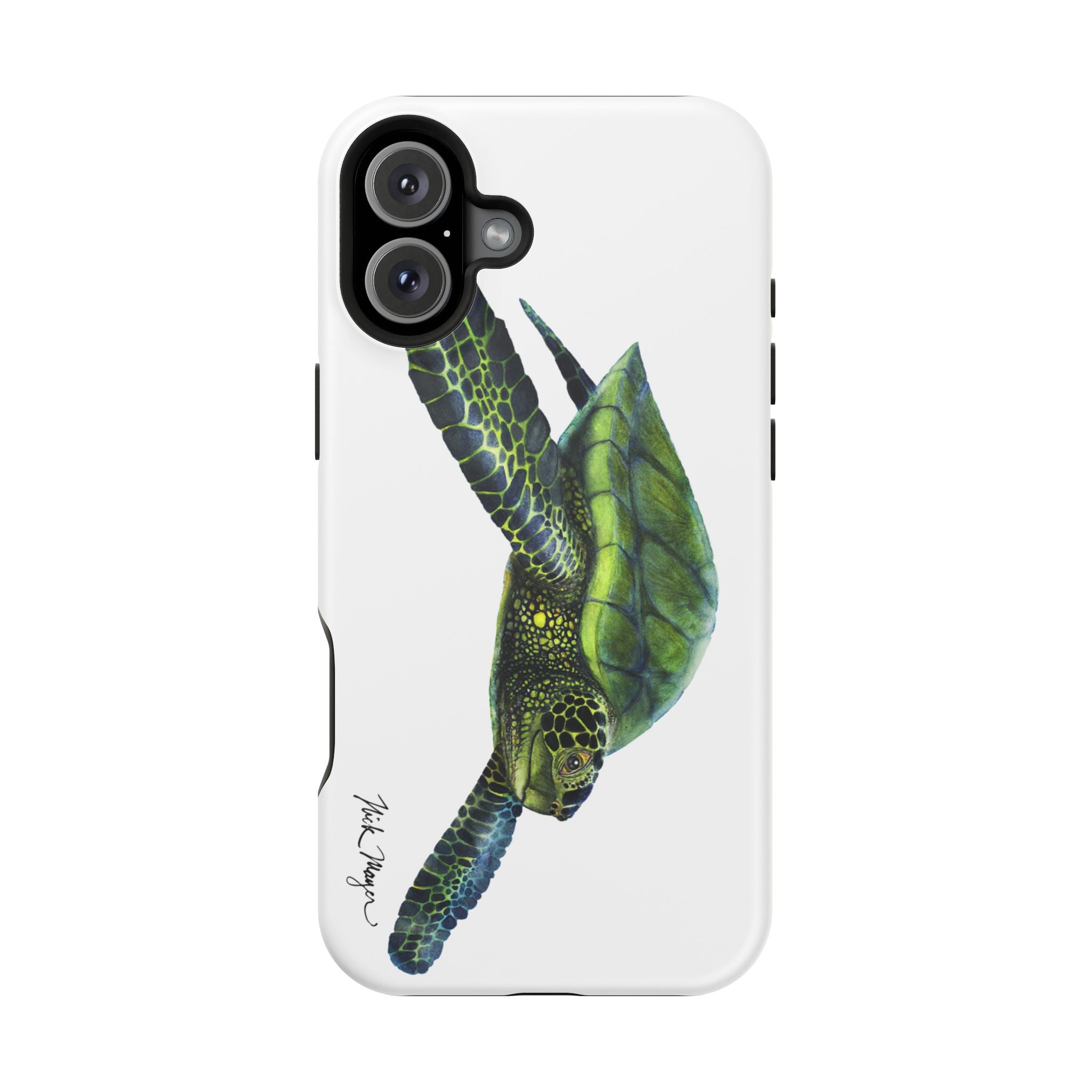 Green Sea Turtle MagSafe iPhone Case