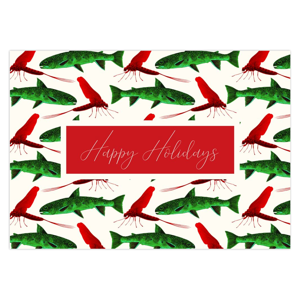 Trout & Mayflies Holiday Card - NEW FOR 2023!