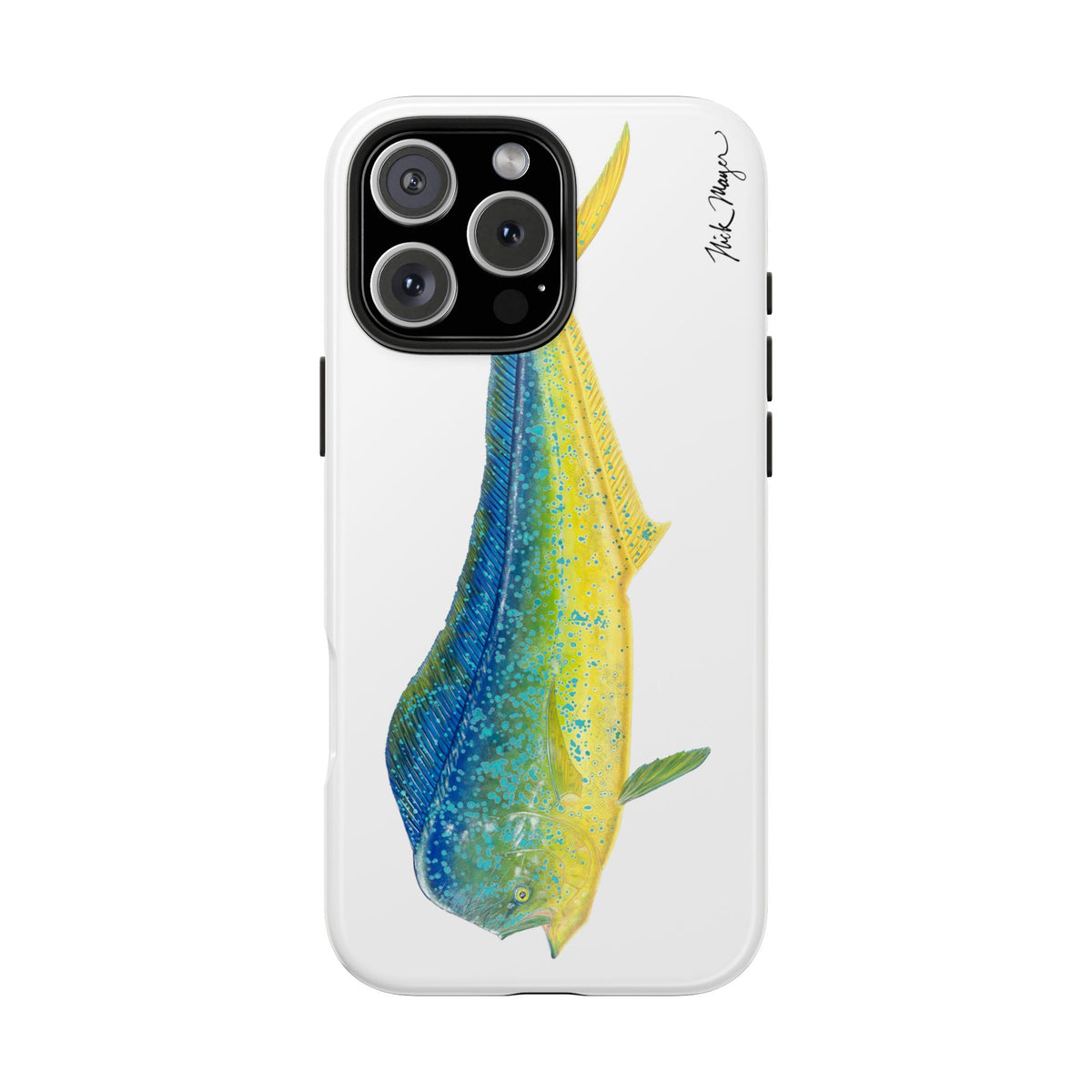 Bull Mahi White Phone Case (iPhone) Printify