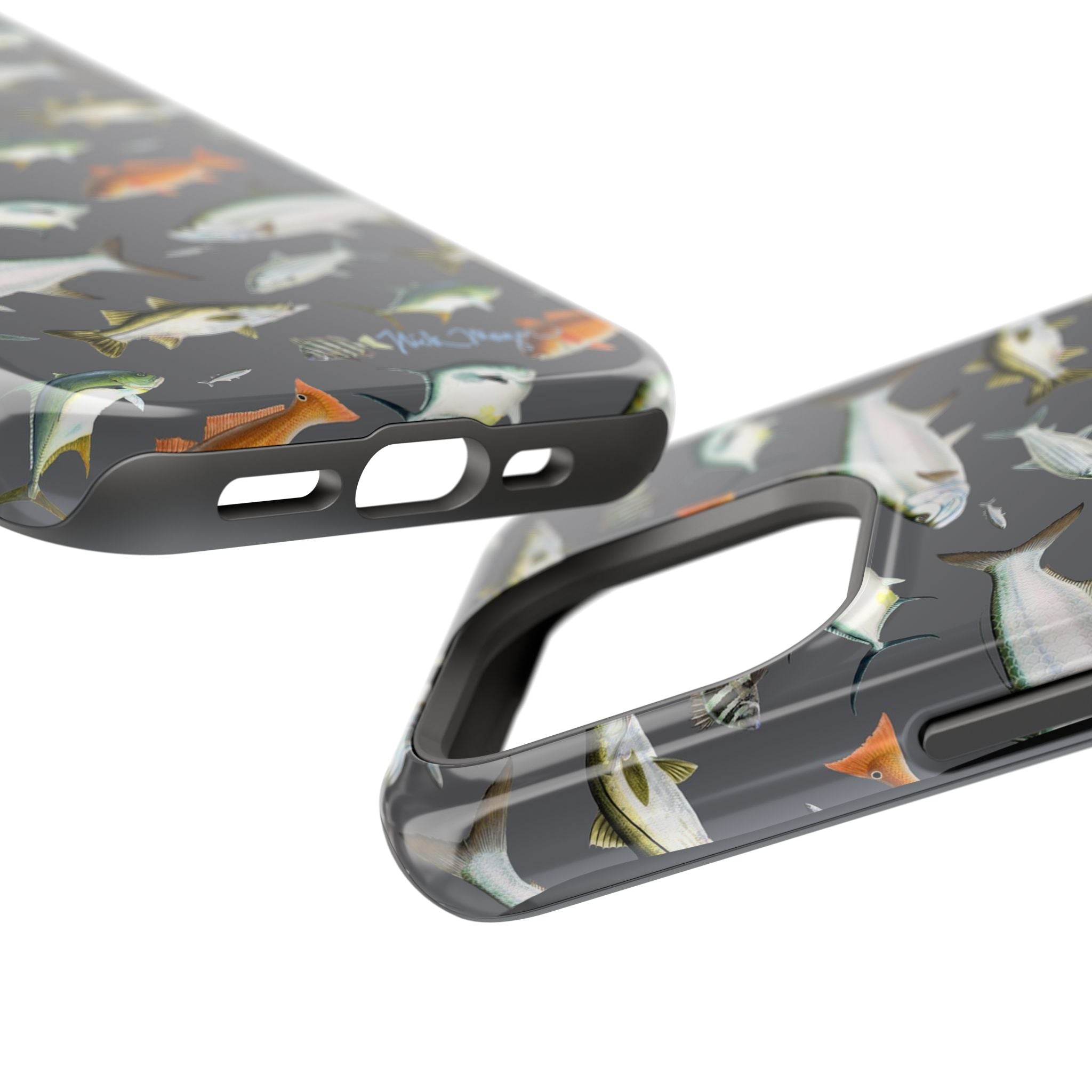 NEW Southern Fish Grey MagSafe iPhone Case