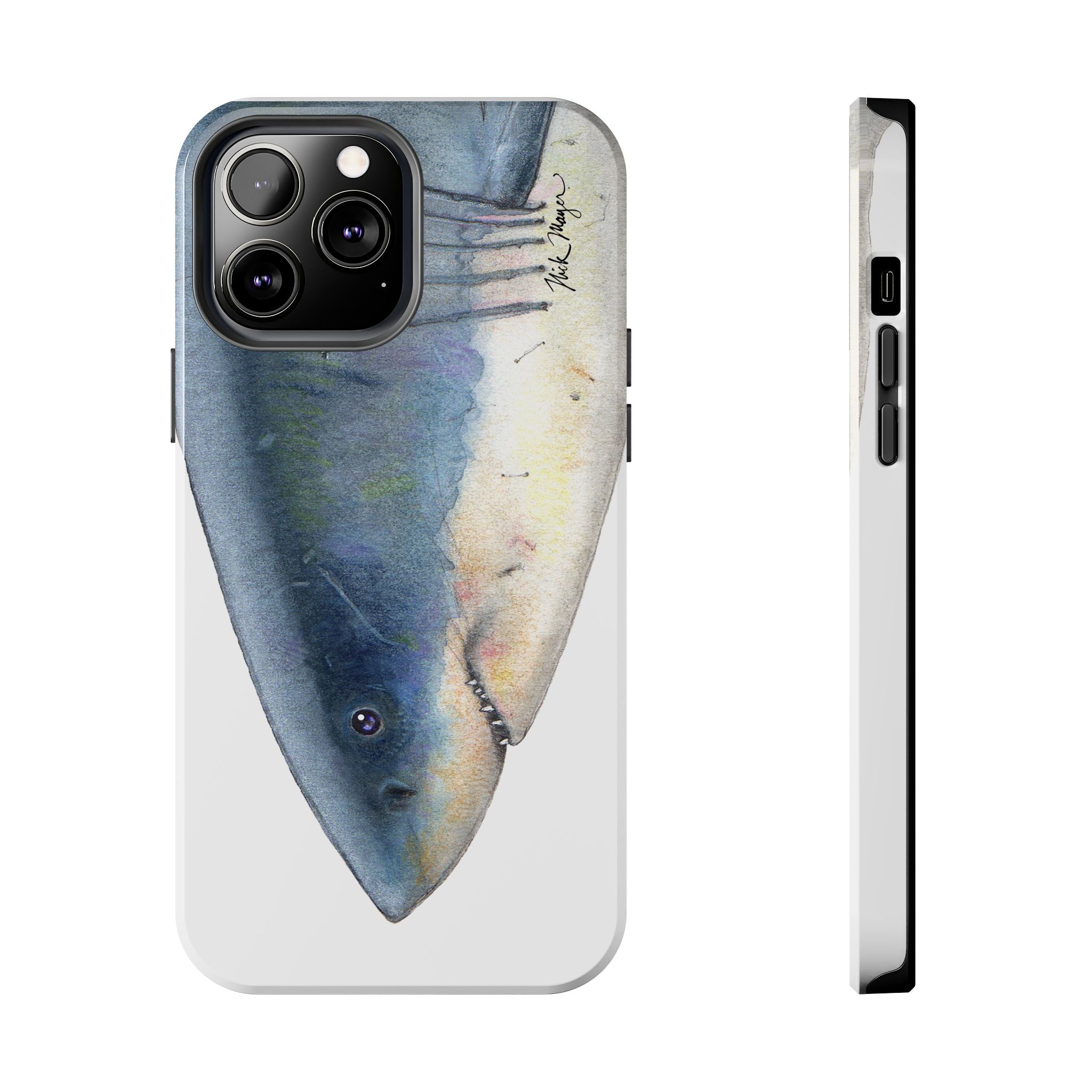 Great White Shark Face Phone Case (iPhone)