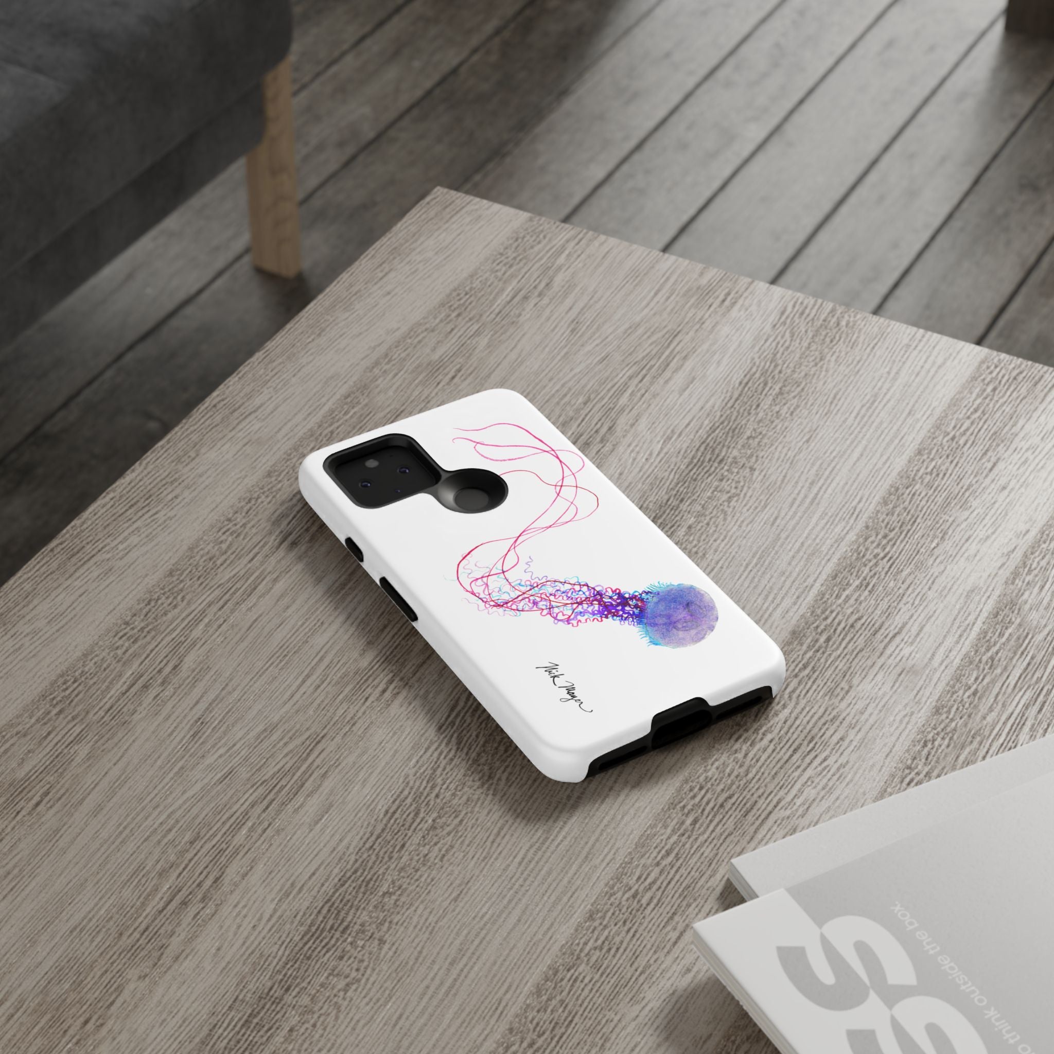 Purple Jellyfish I Phone Case (Samsung)