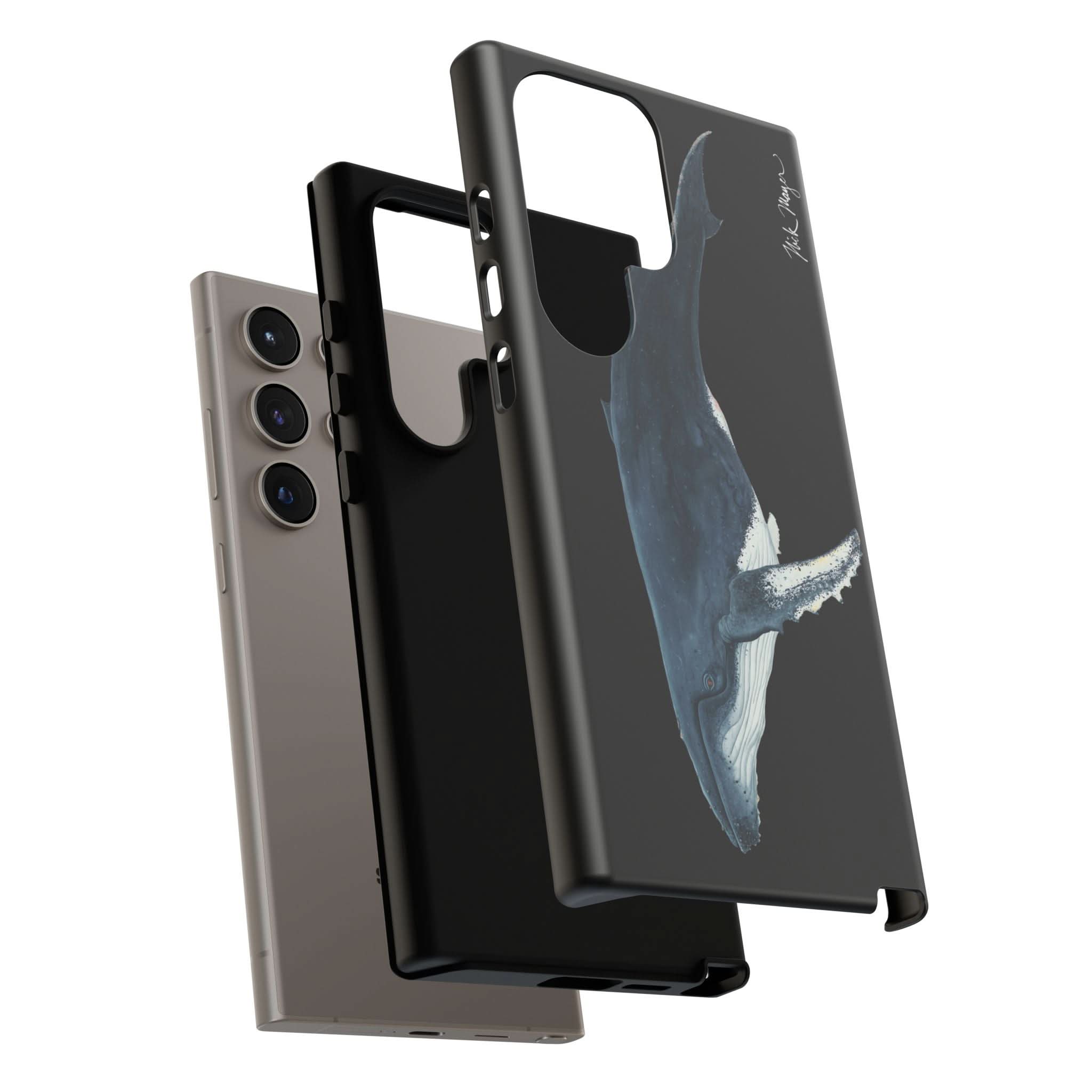 Humpback Black Phone Case (iPhone 16 & Samsung)